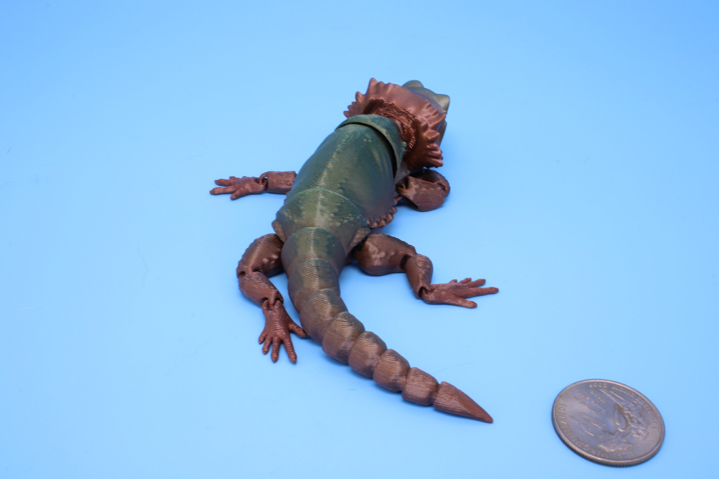Bearded Dragon -3D Printed 6in.
