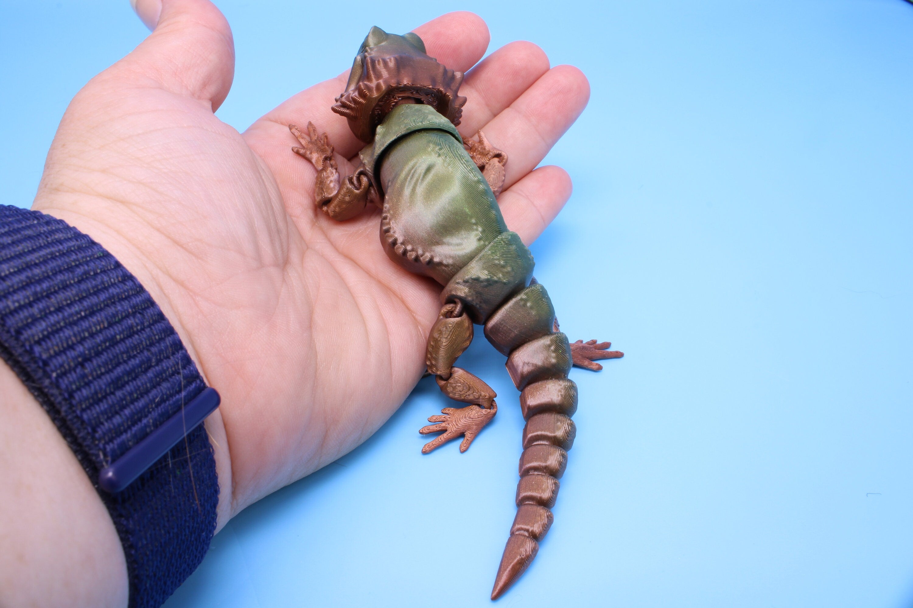 Bearded Dragon -3D Printed 6in.