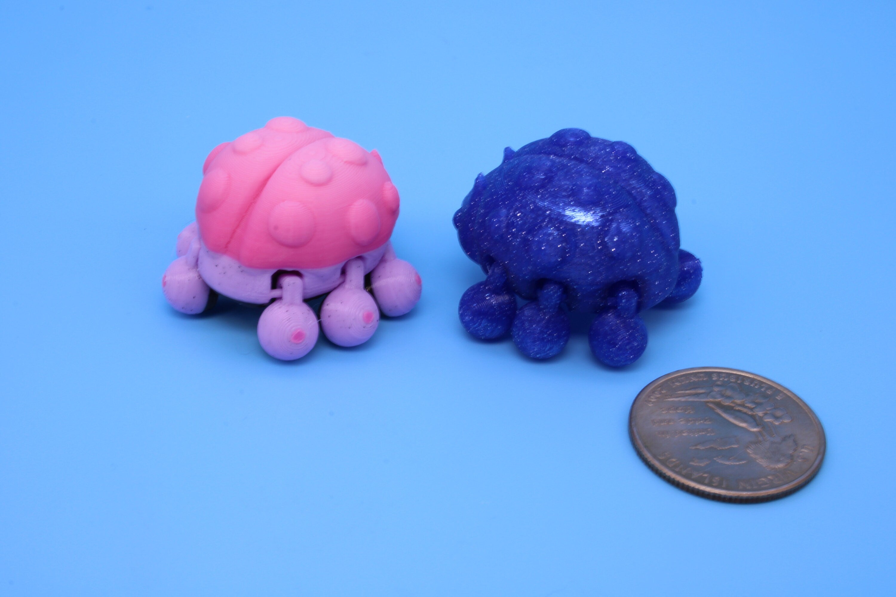 Ladybug- 2 pack | 3D Printed | Cute Ladybug | 1.25 inches | Fidget Toy.