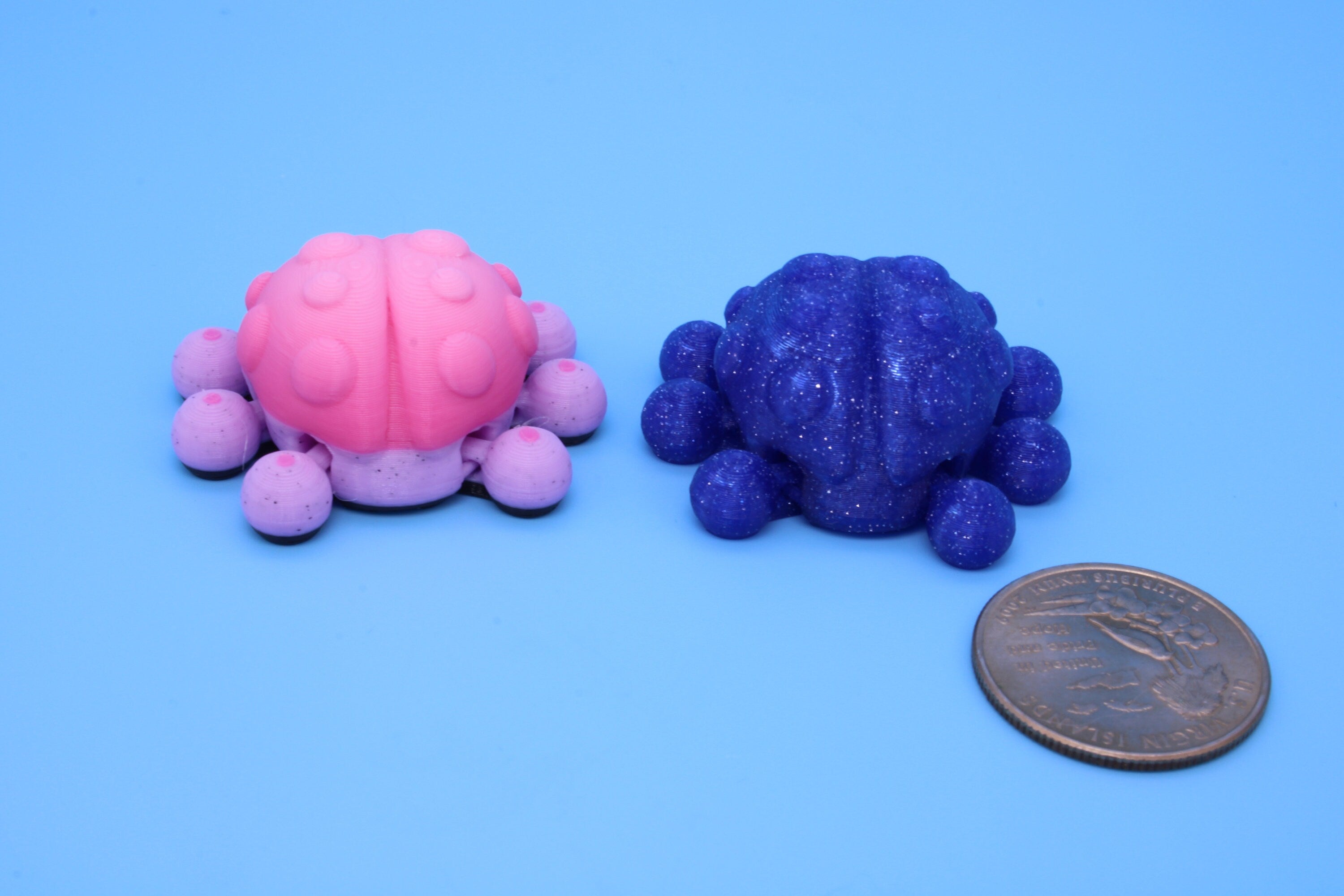 Ladybug- 2 pack | 3D Printed | Cute Ladybug | 1.25 inches | Fidget Toy.