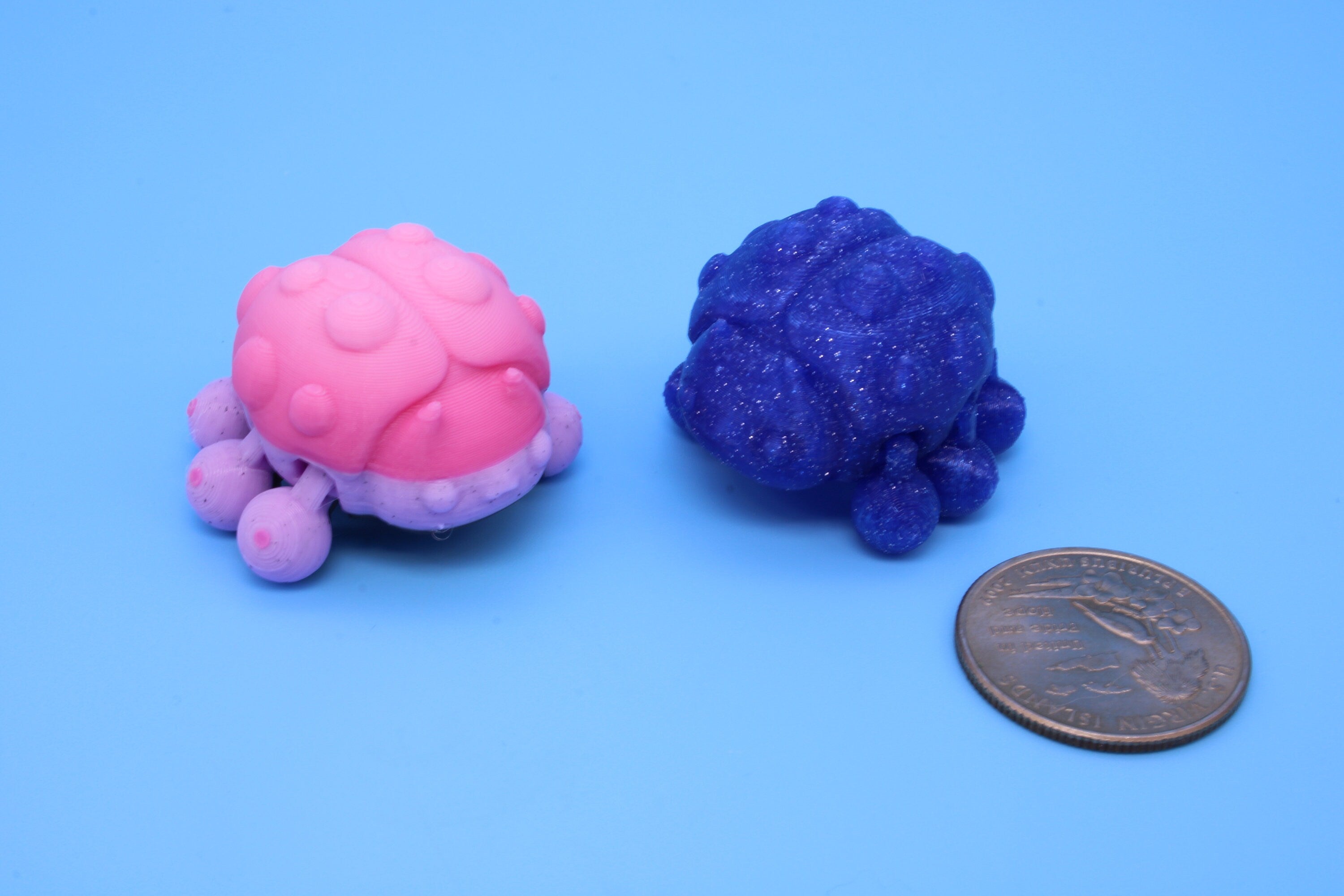 Ladybug- 2 pack | 3D Printed | Cute Ladybug | 1.25 inches | Fidget Toy.