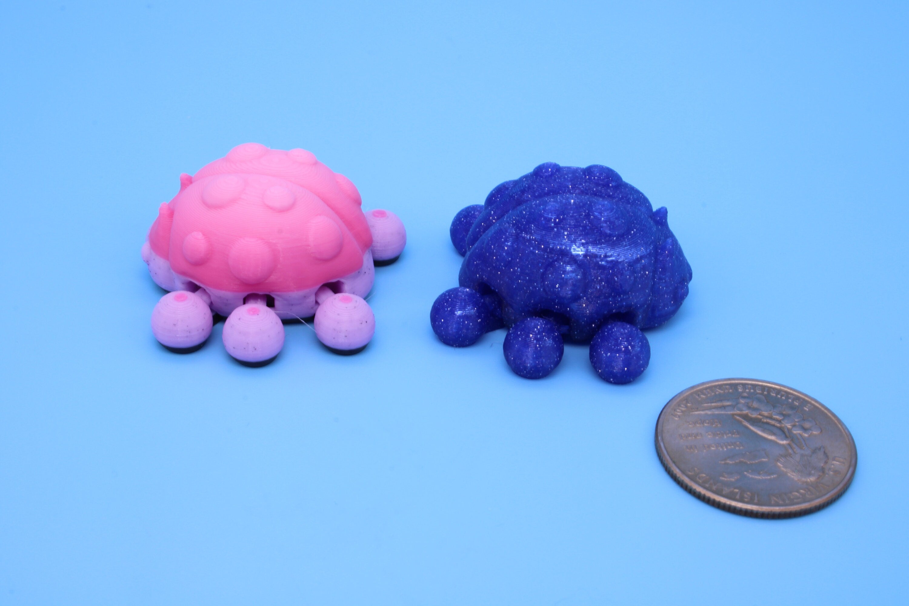 Ladybug- 2 pack | 3D Printed | Cute Ladybug | 1.25 inches | Fidget Toy.