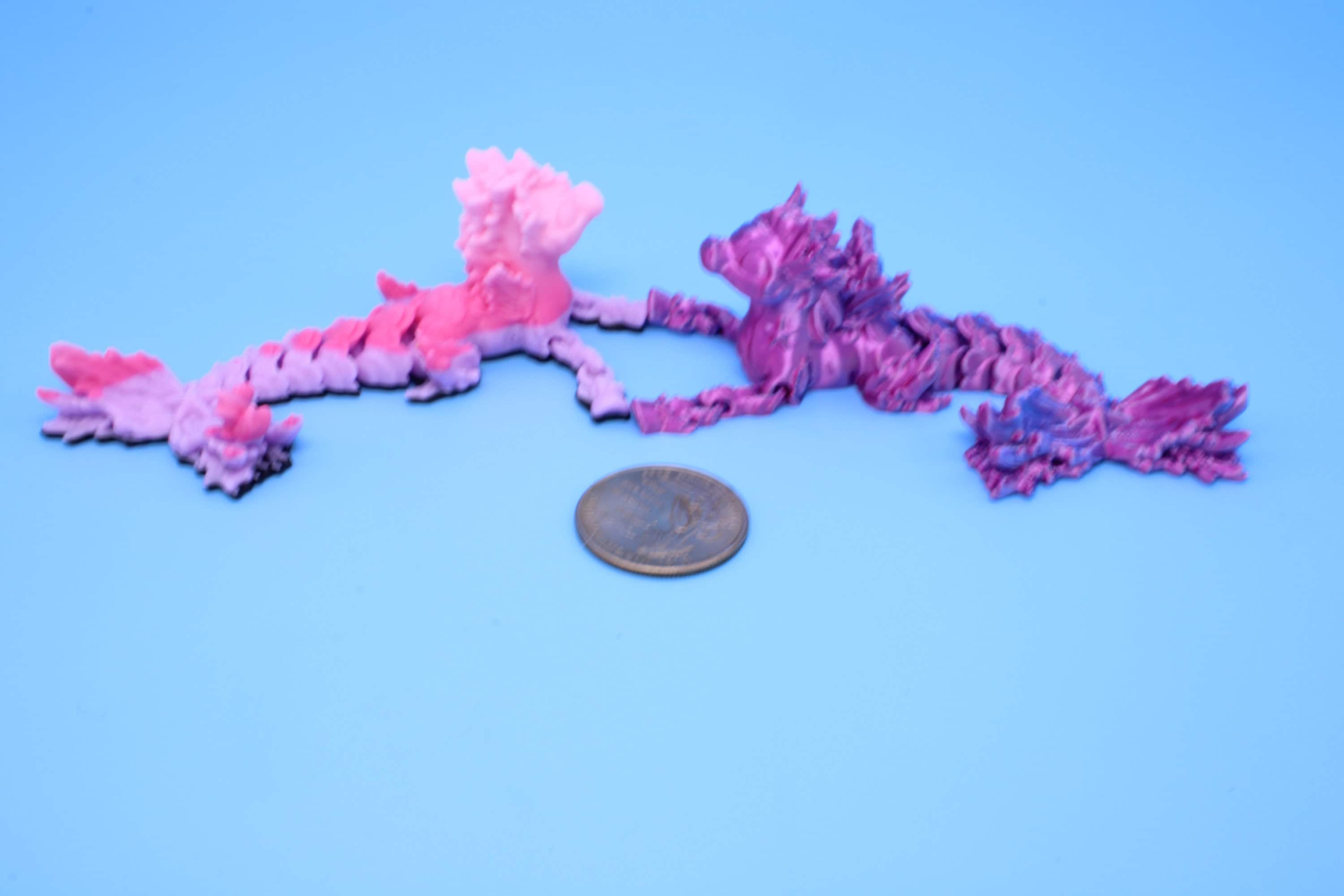 Sea Horse | Rainbow | Cute Hippocampus | 3.75 in. | 3D Printed | Sea Horse Fidget Toy.