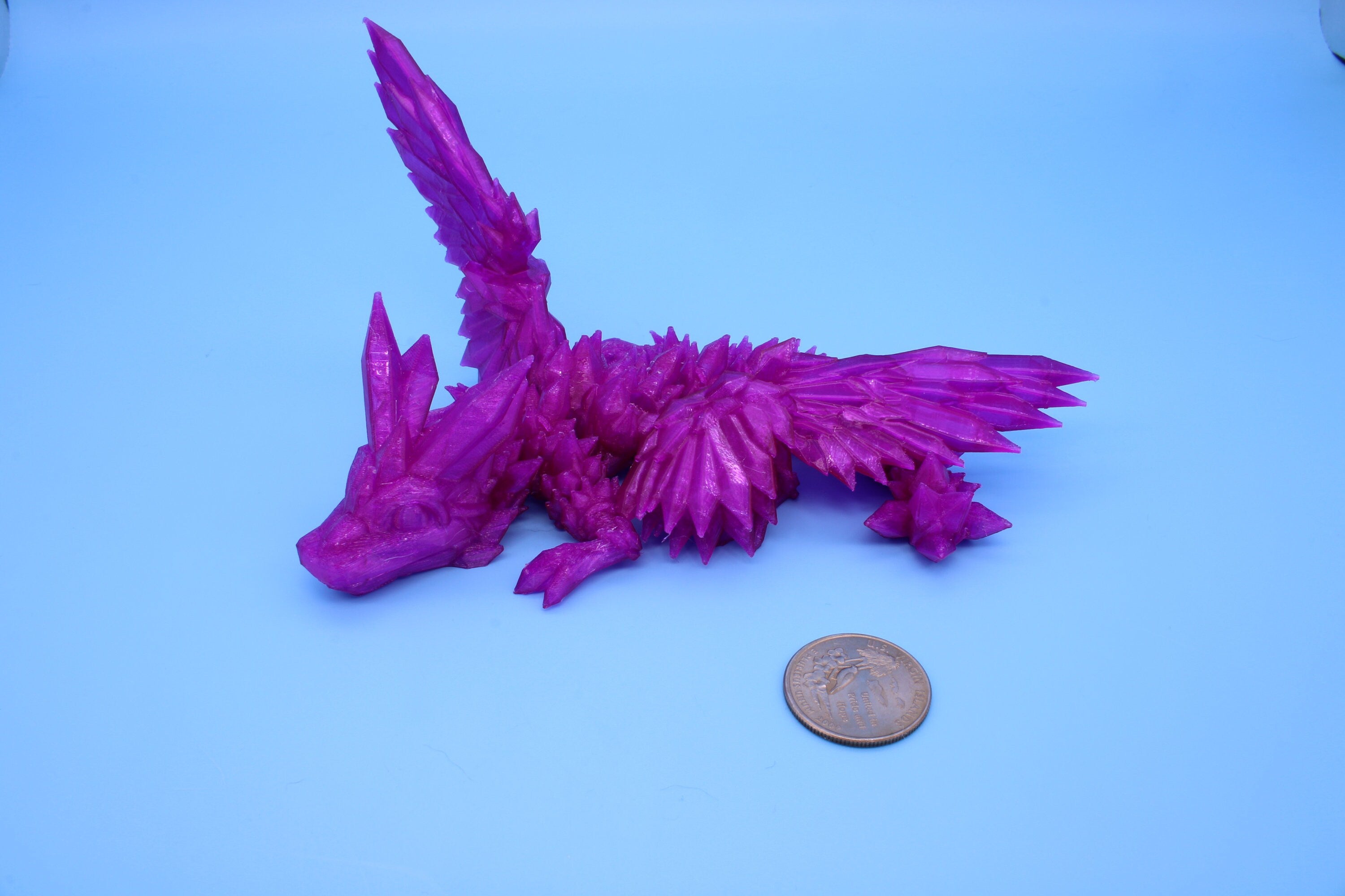 Baby Crystal Wing Dragon | Flexible (TPU) | 3D Printed