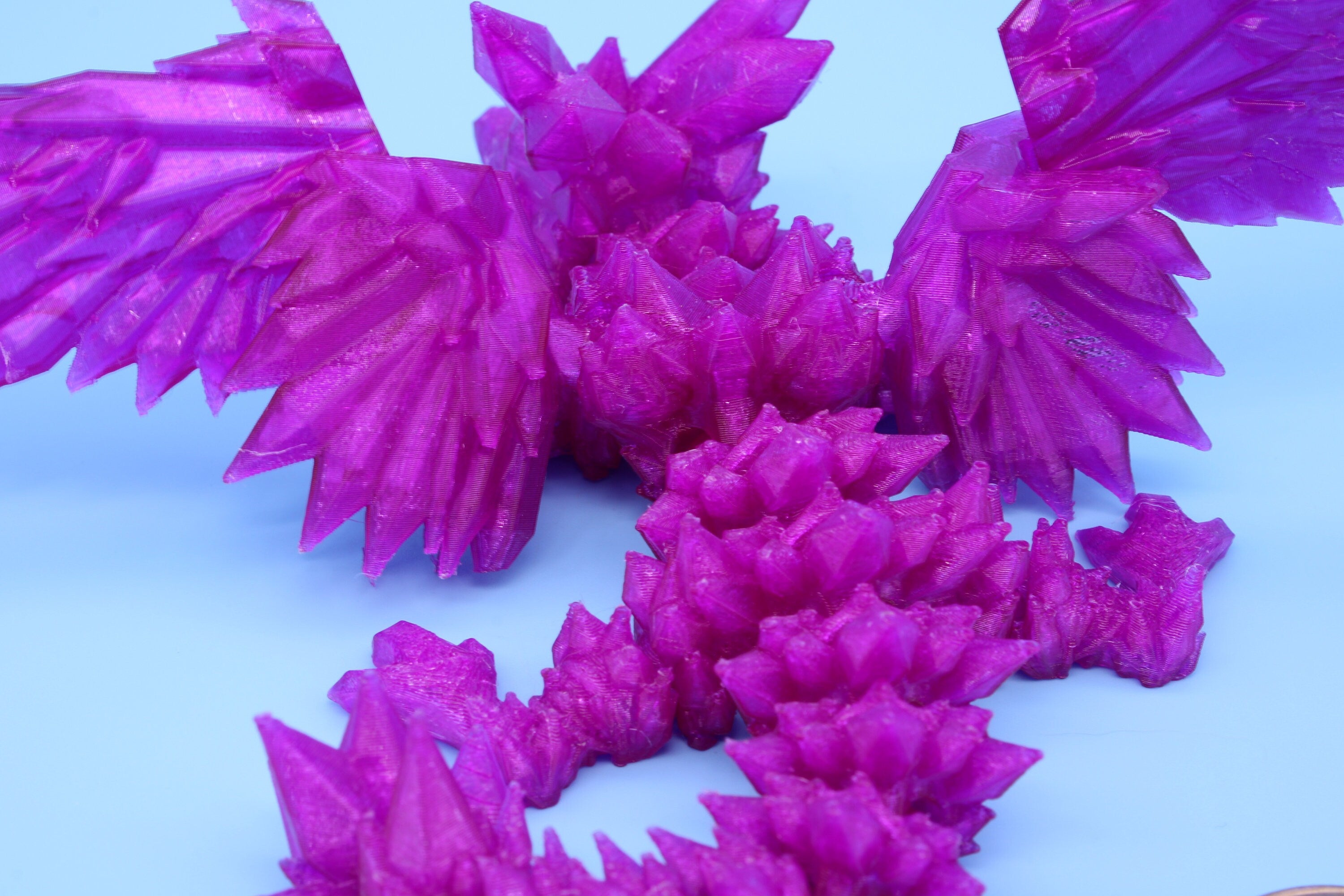 Baby Crystal Wing Dragon | Flexible (TPU) | 3D Printed
