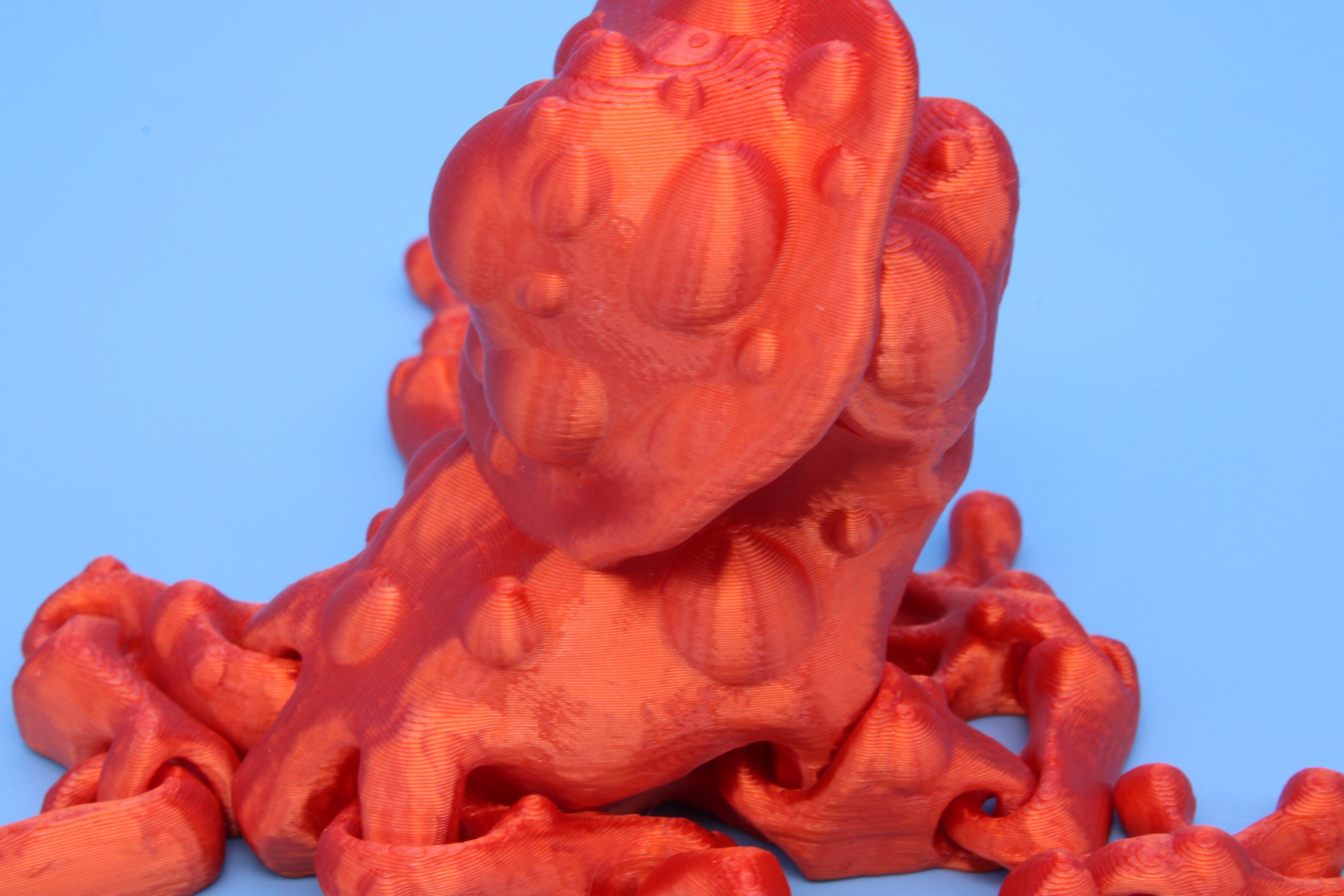 Mushroom Frog | 3D Printed | Friendly Frog | Fidget Toy | Articulating Frog.