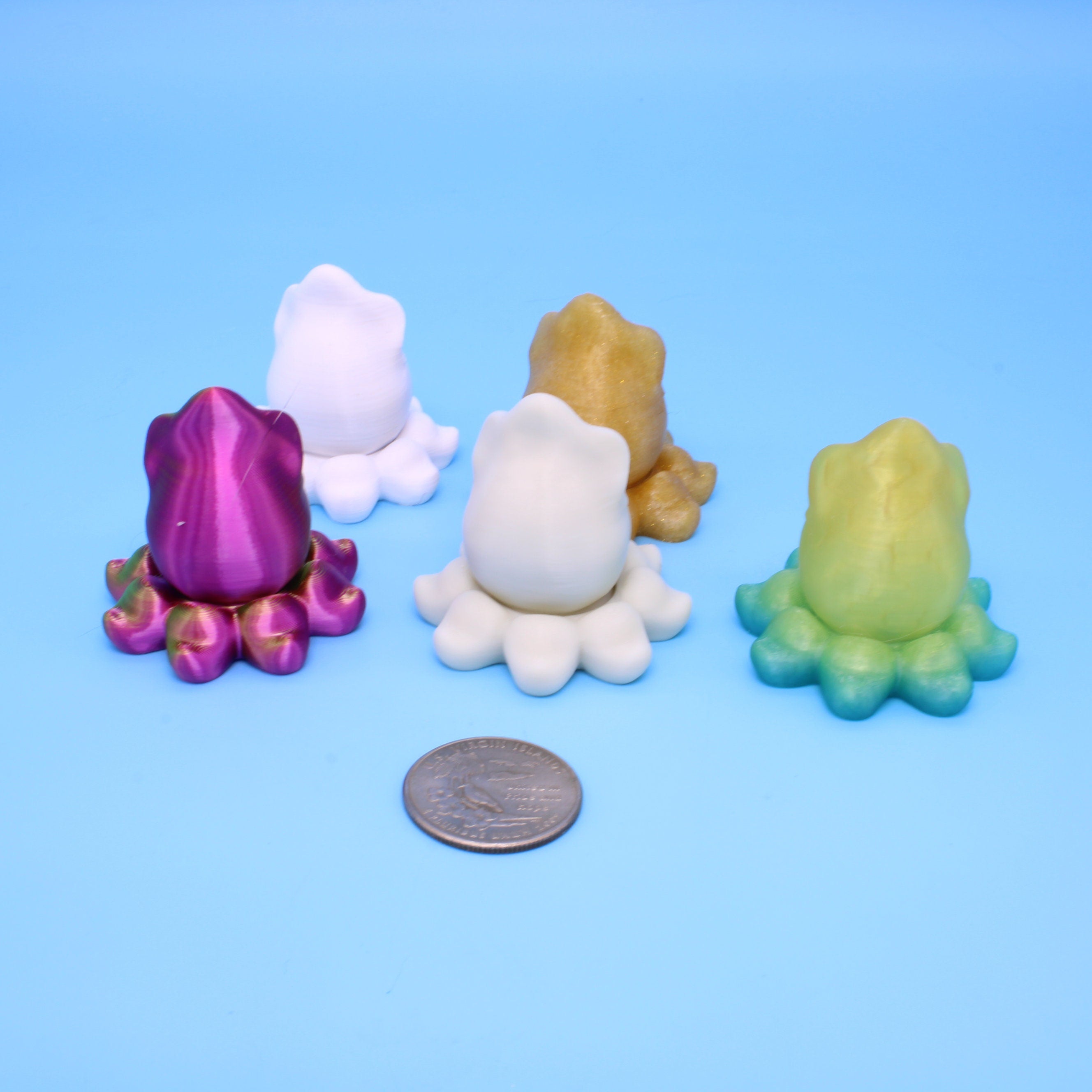 Spinner Squid- "Squidget" | 3D Printed