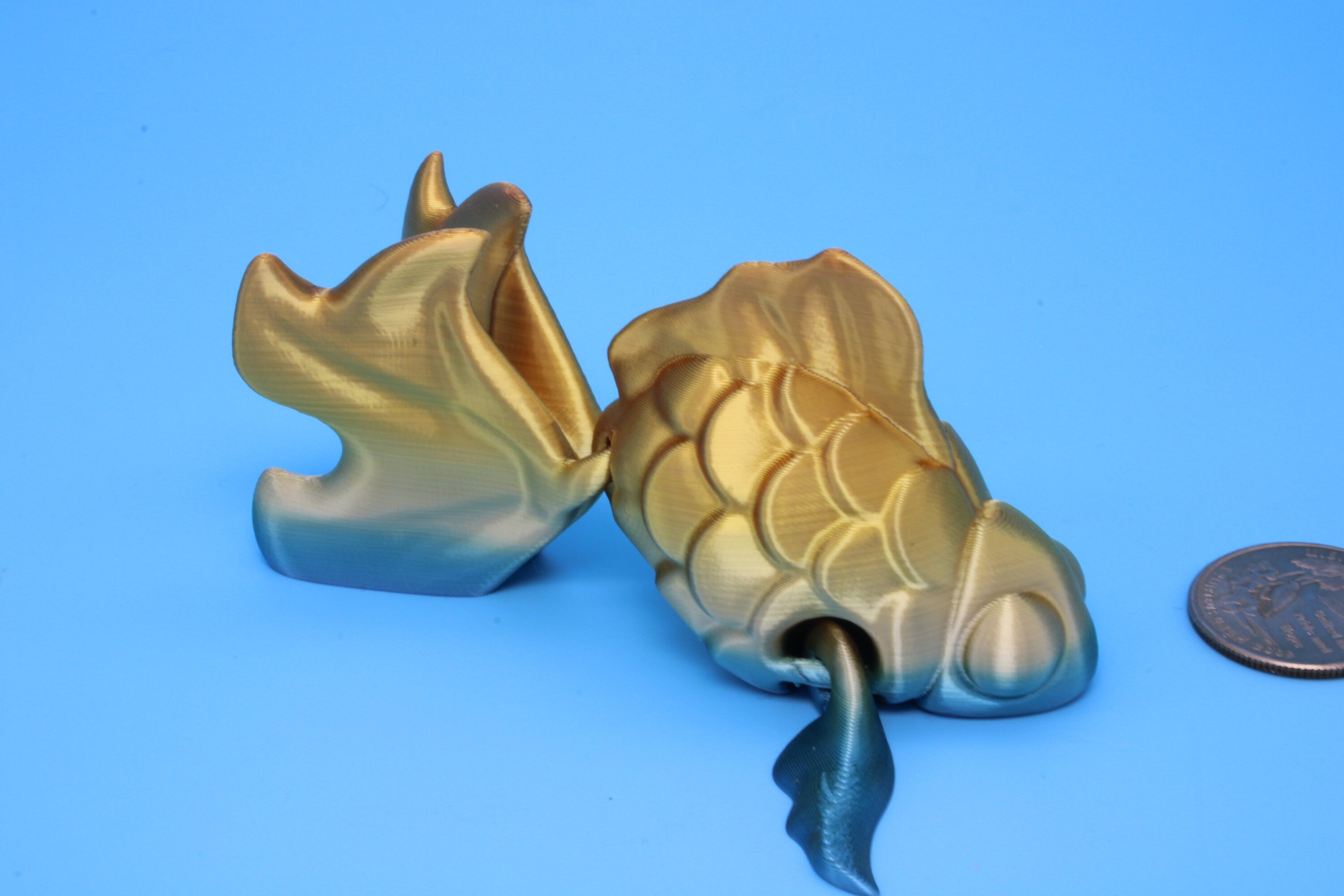Fancy Gold Fish | 3D Printed
