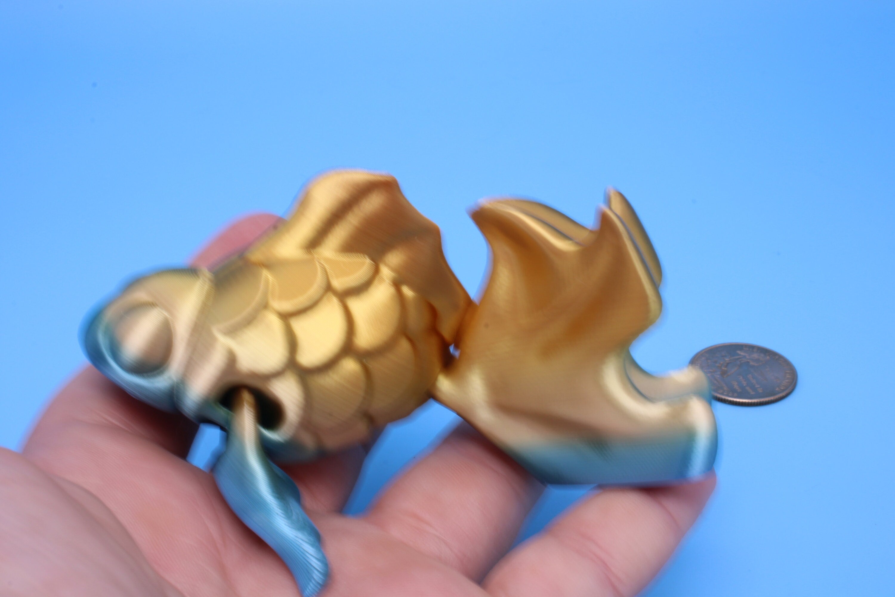 Fancy Gold Fish | 3D Printed