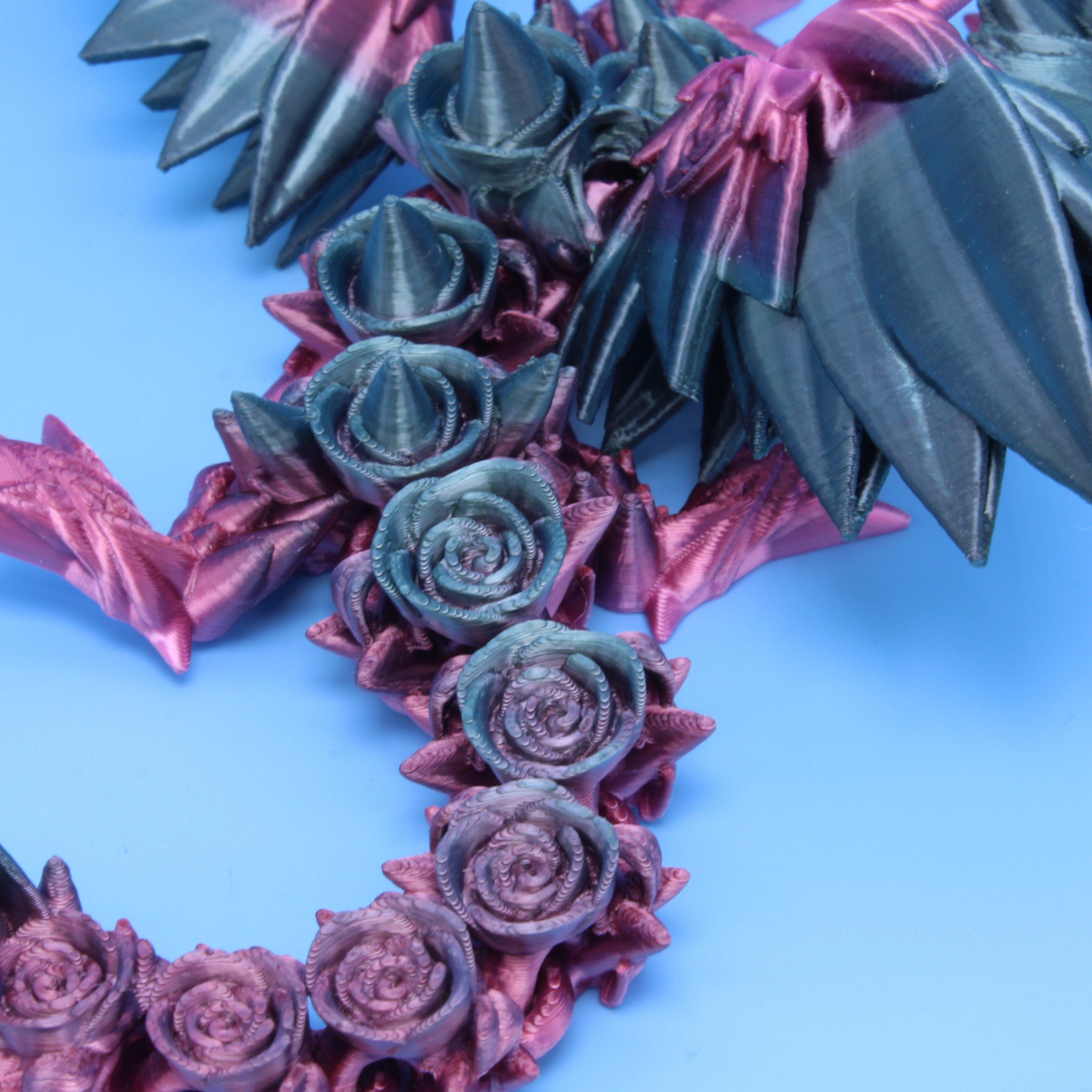 Baby Rose Wing Dragon | 8.5 in.