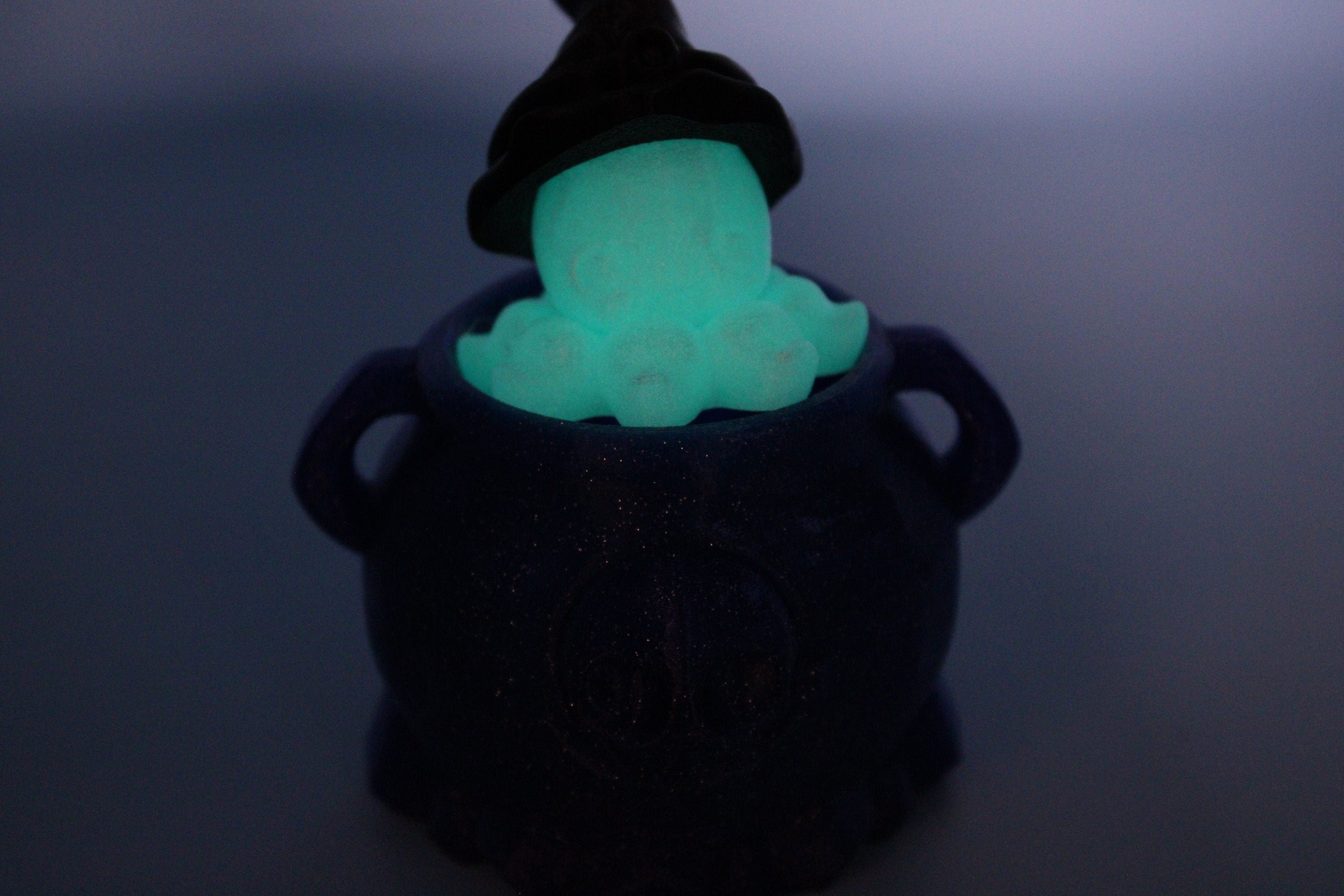 Spinner Octopus- Glow in the dark or Gold | 3D Printed