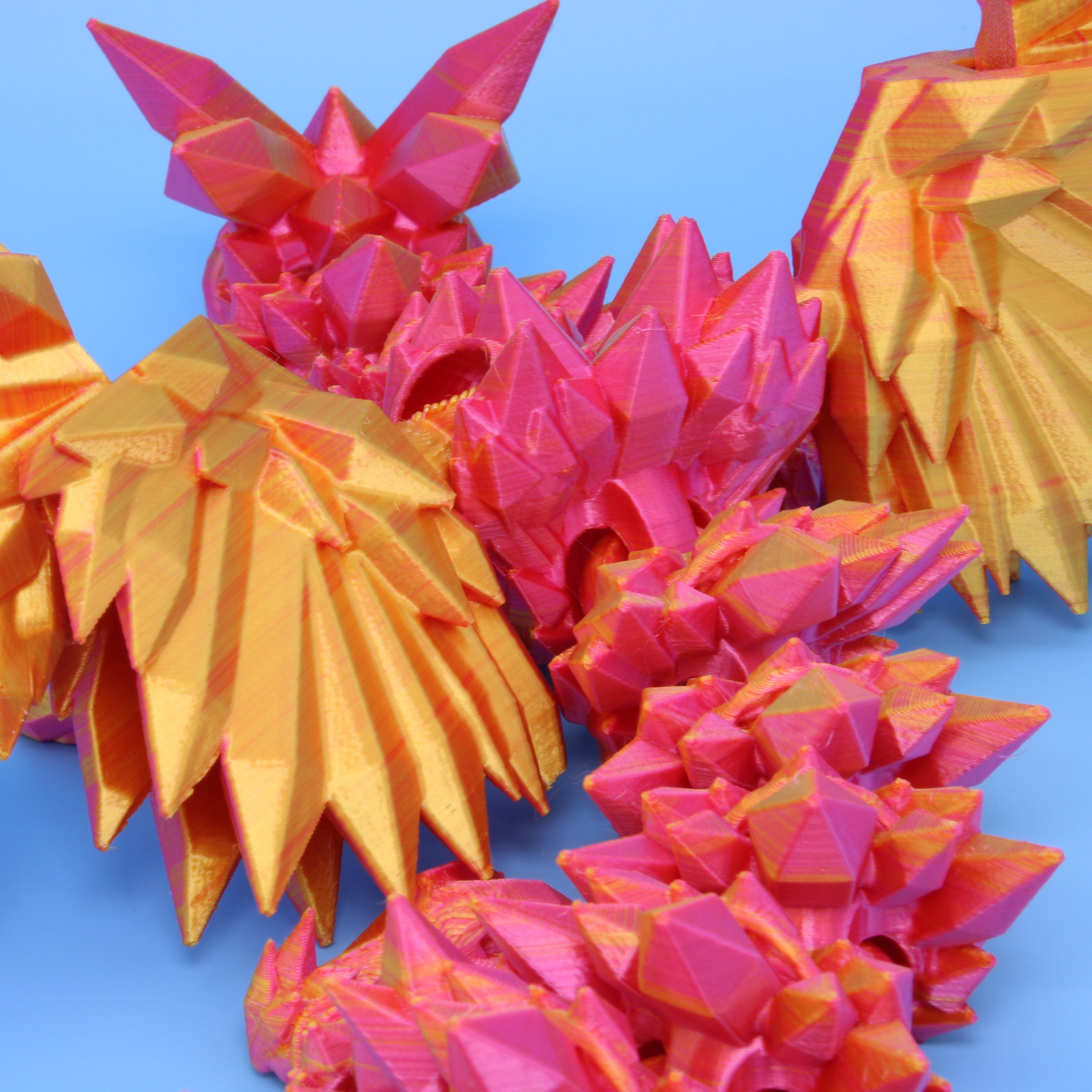 Crystal Wing Dragon | 3D printed | 18 in.