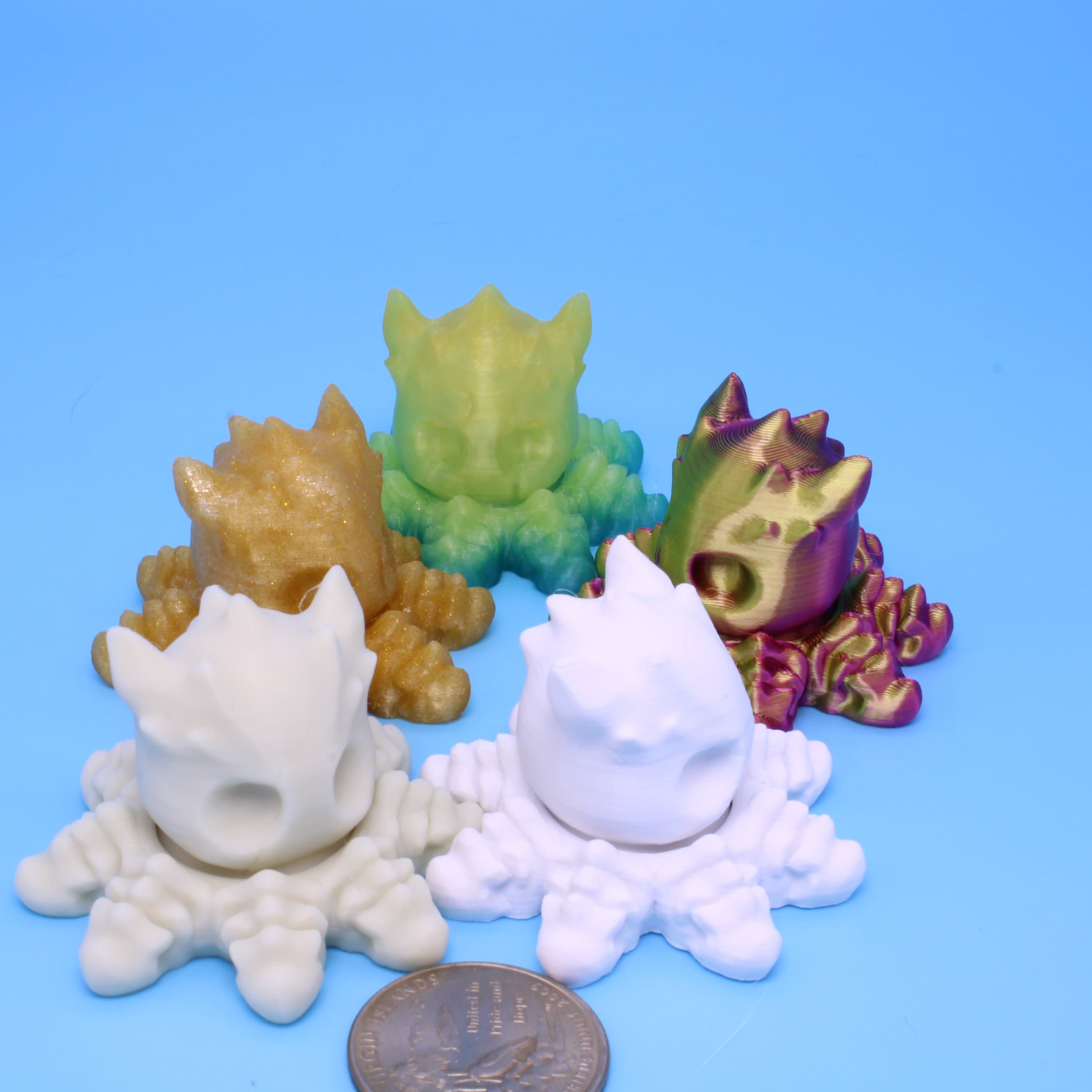 Spinner Skelly | 3D Printed