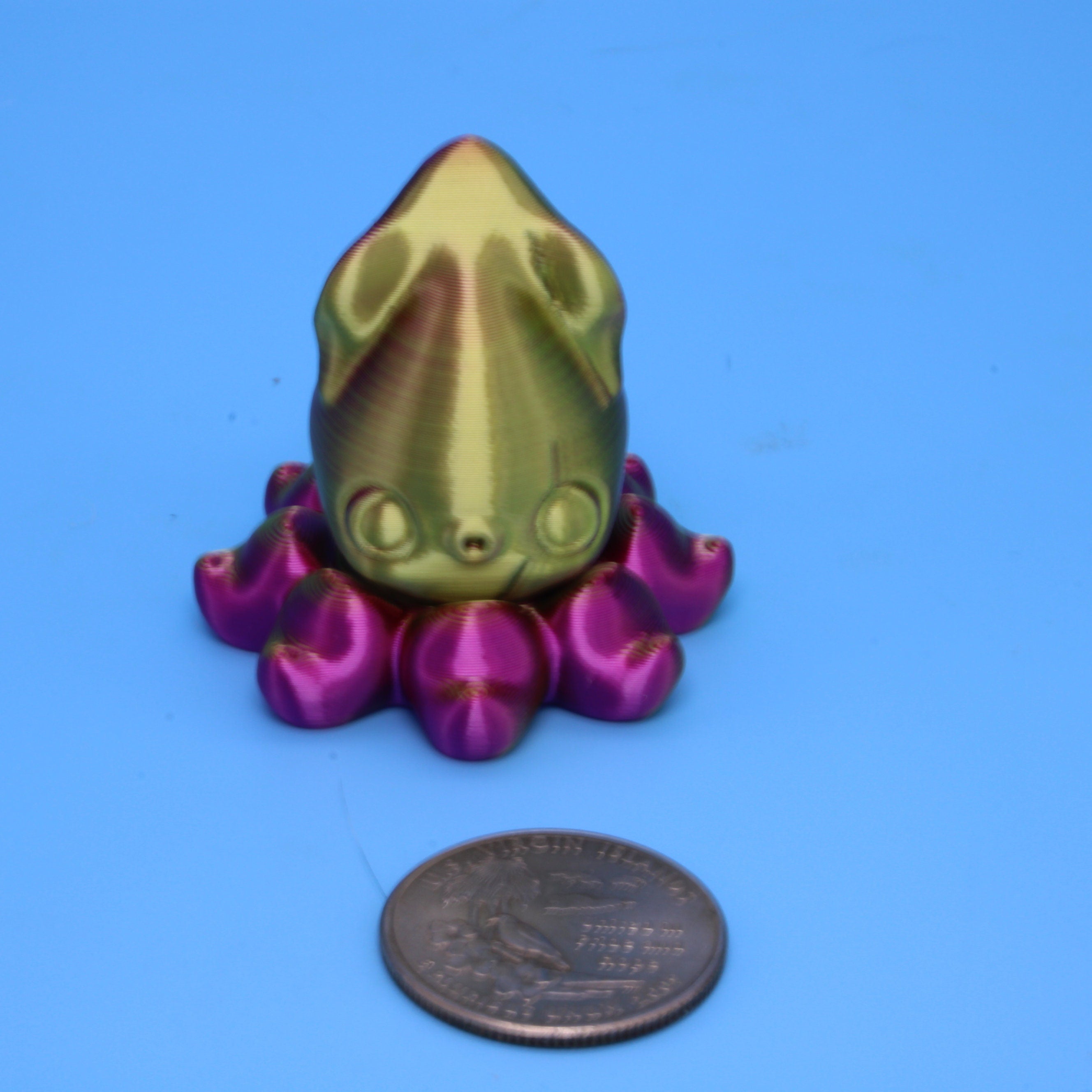 Spinner Squid- "Squidget" | 3D Printed