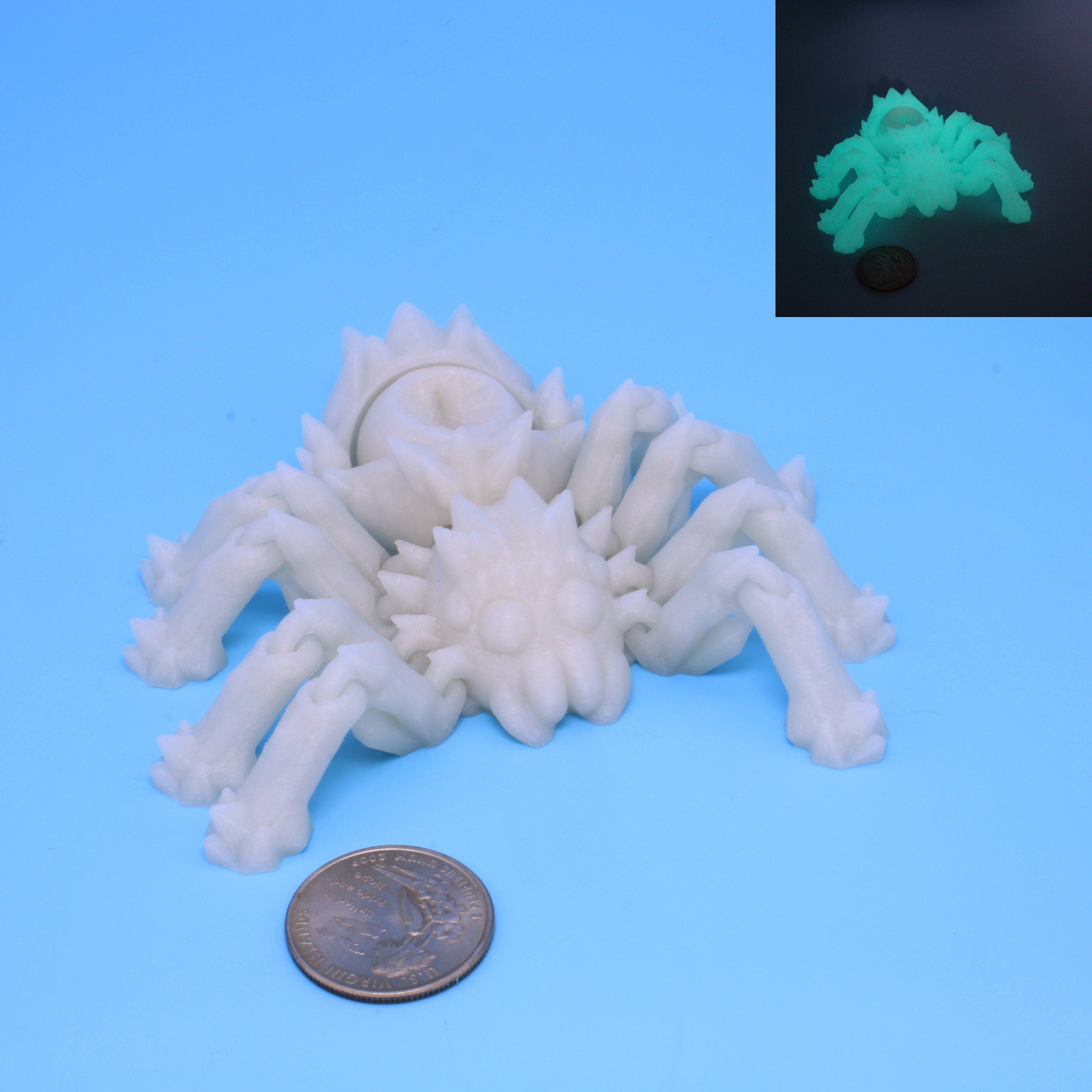 Glow in the Dark! Spider, Bone Rat, Dragons - Kosha, Rosewing, Butterfly.