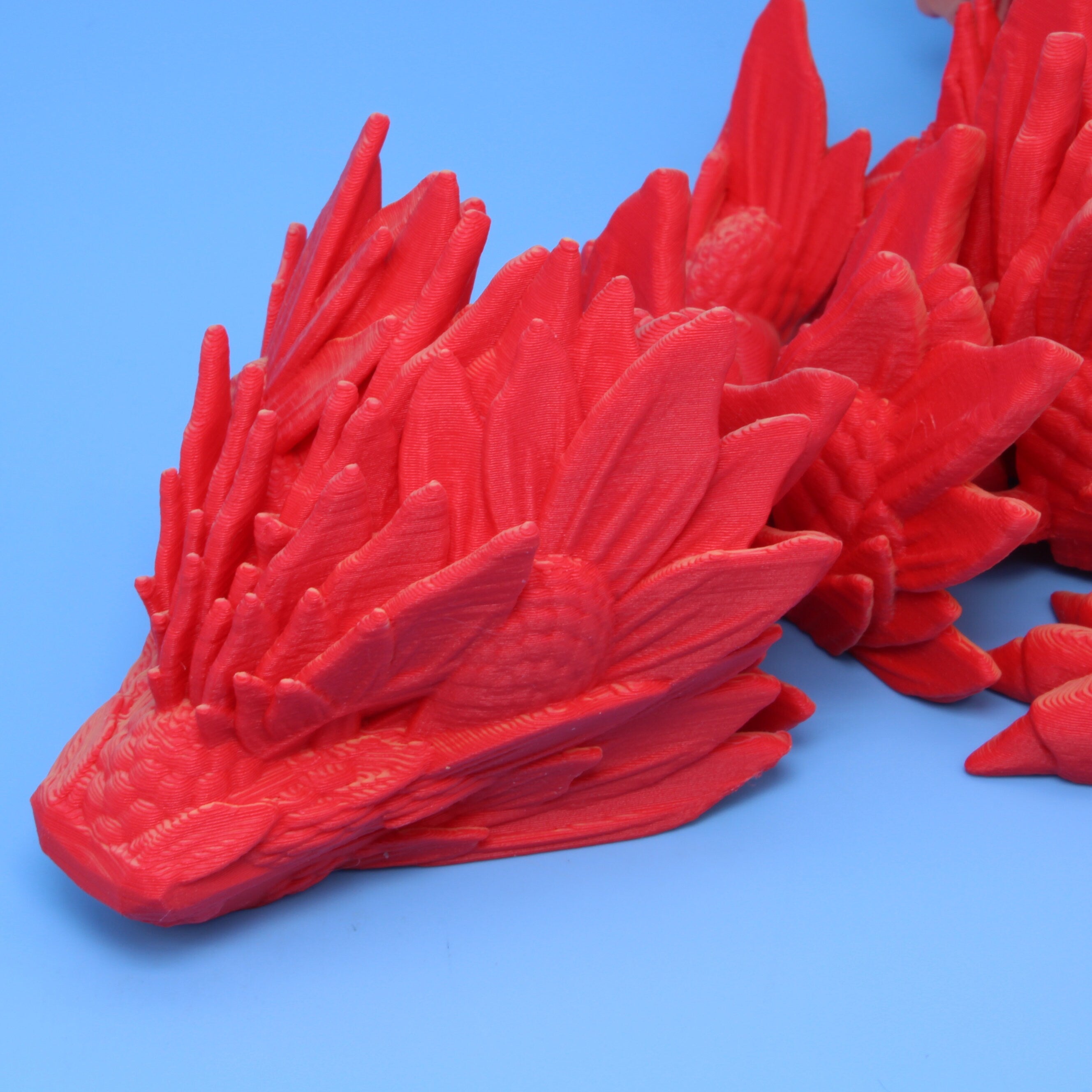 Sunflower Wing Dragon | 3D Printed | 19 in.