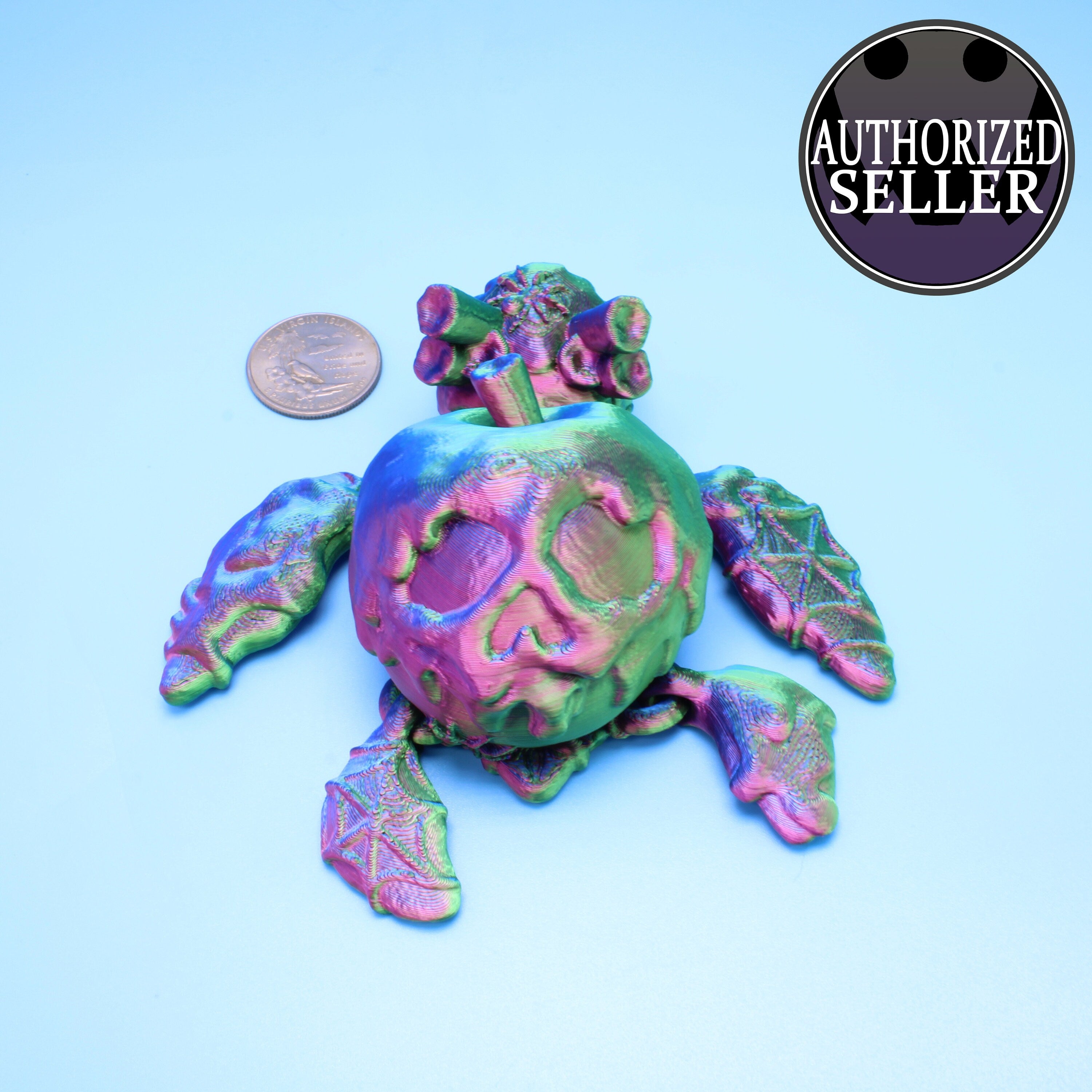 Poison Apple Turtle - Made to order