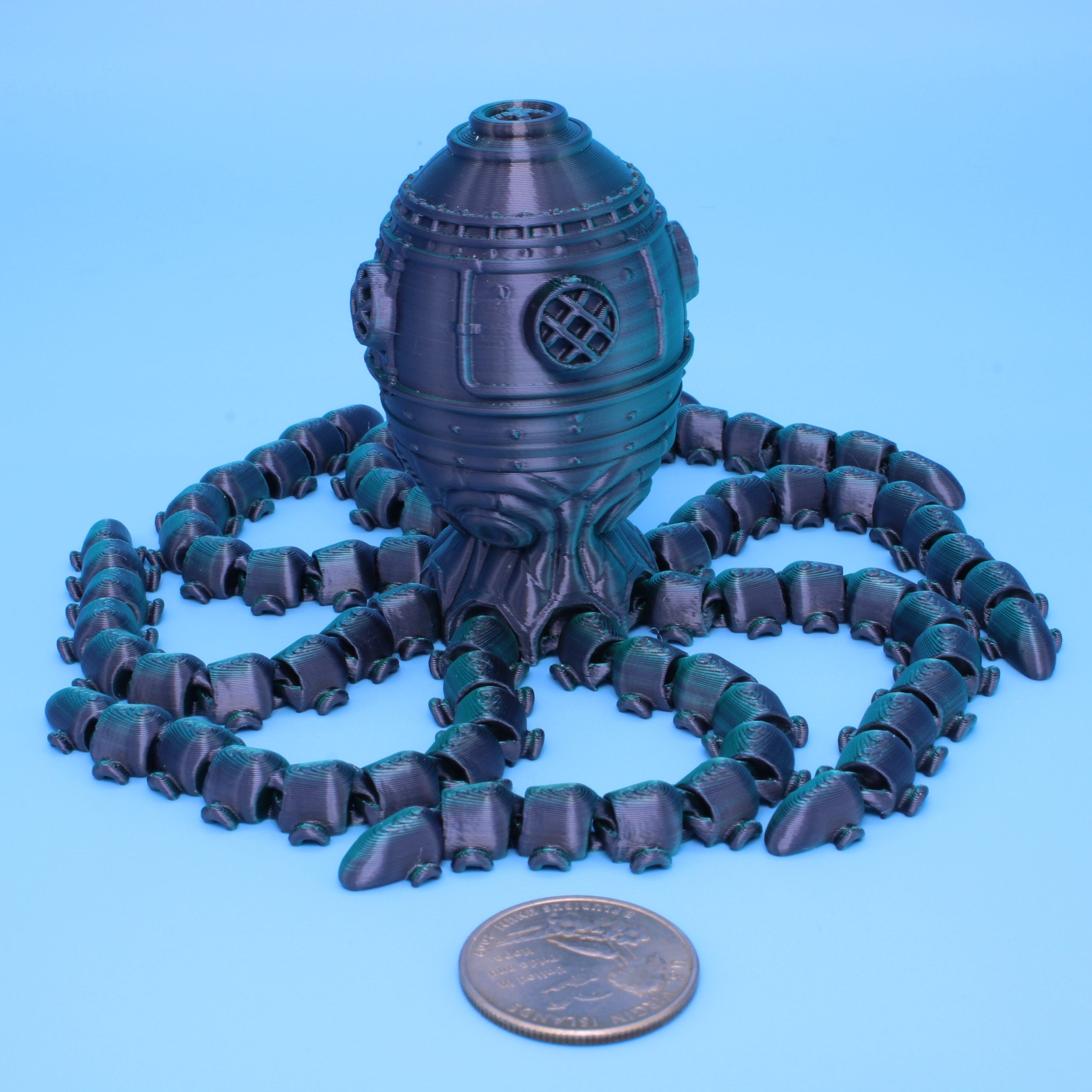 Articulating Octopus | 3D Printed Octogauge