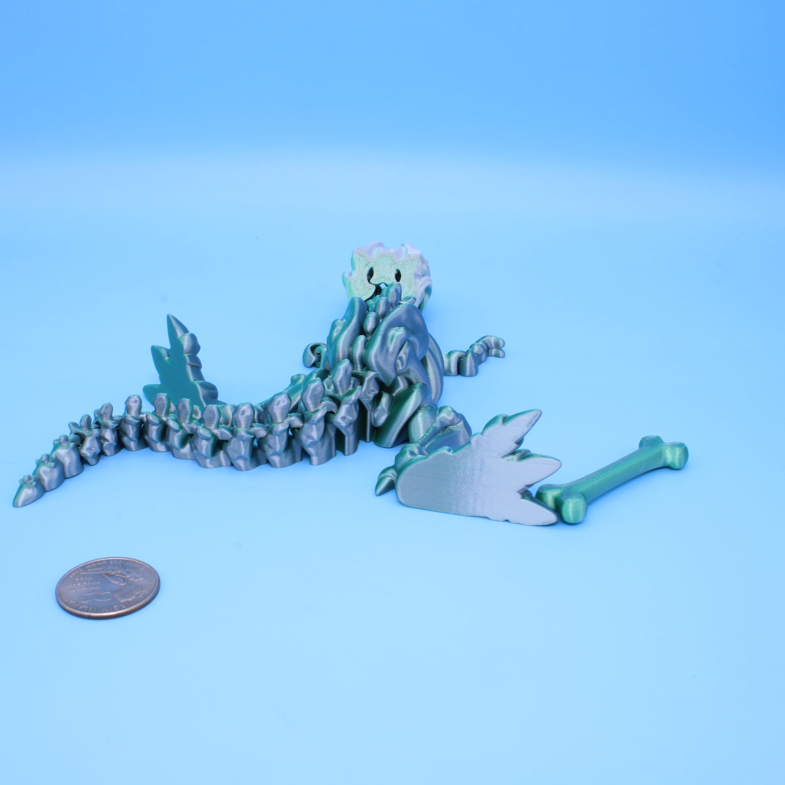 Flexi Skelton T-Rex | Articulating | 3D Printed