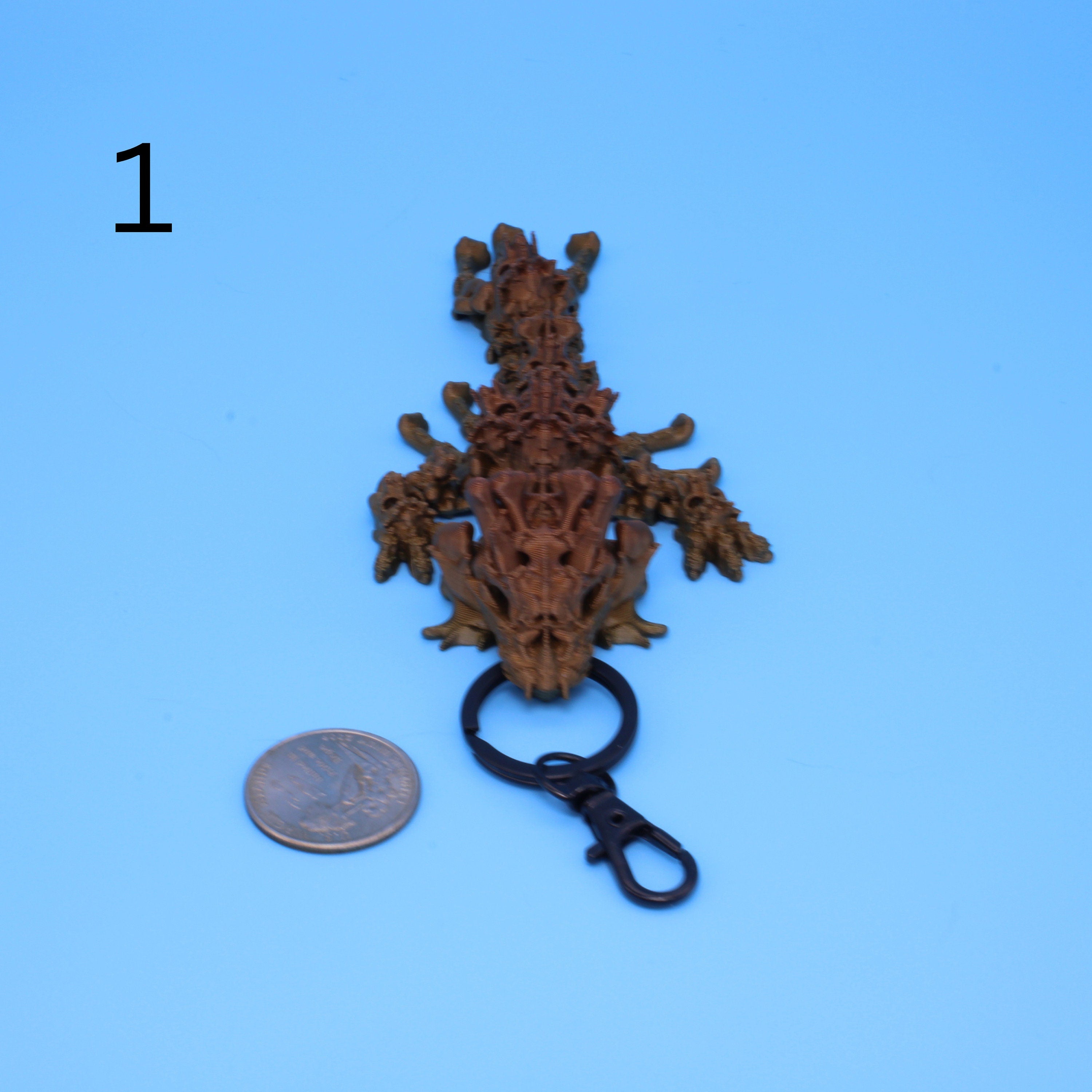 Hollow Dragon | 3D Printed, 5 in.
