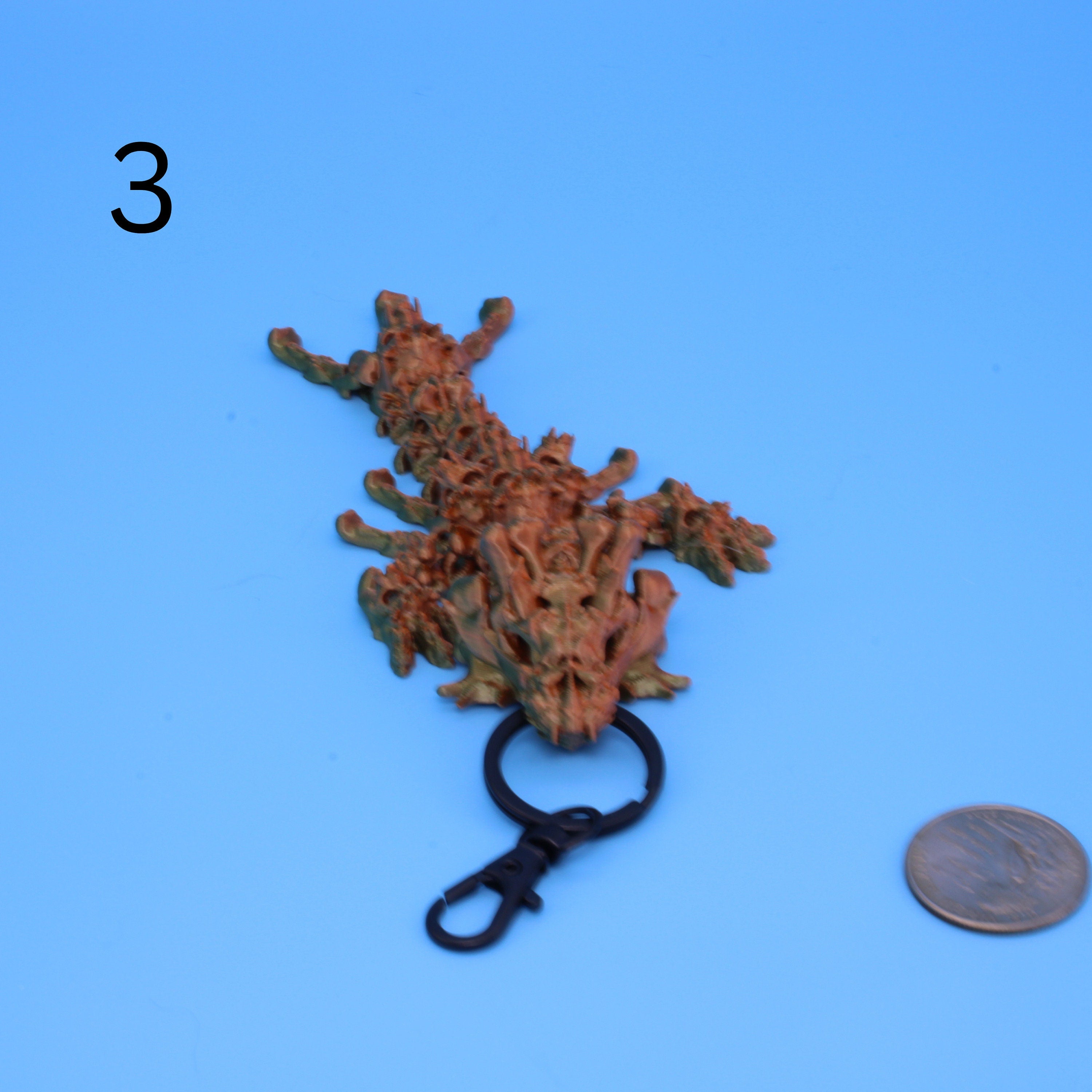 Hollow Dragon | 3D Printed, 5 in.