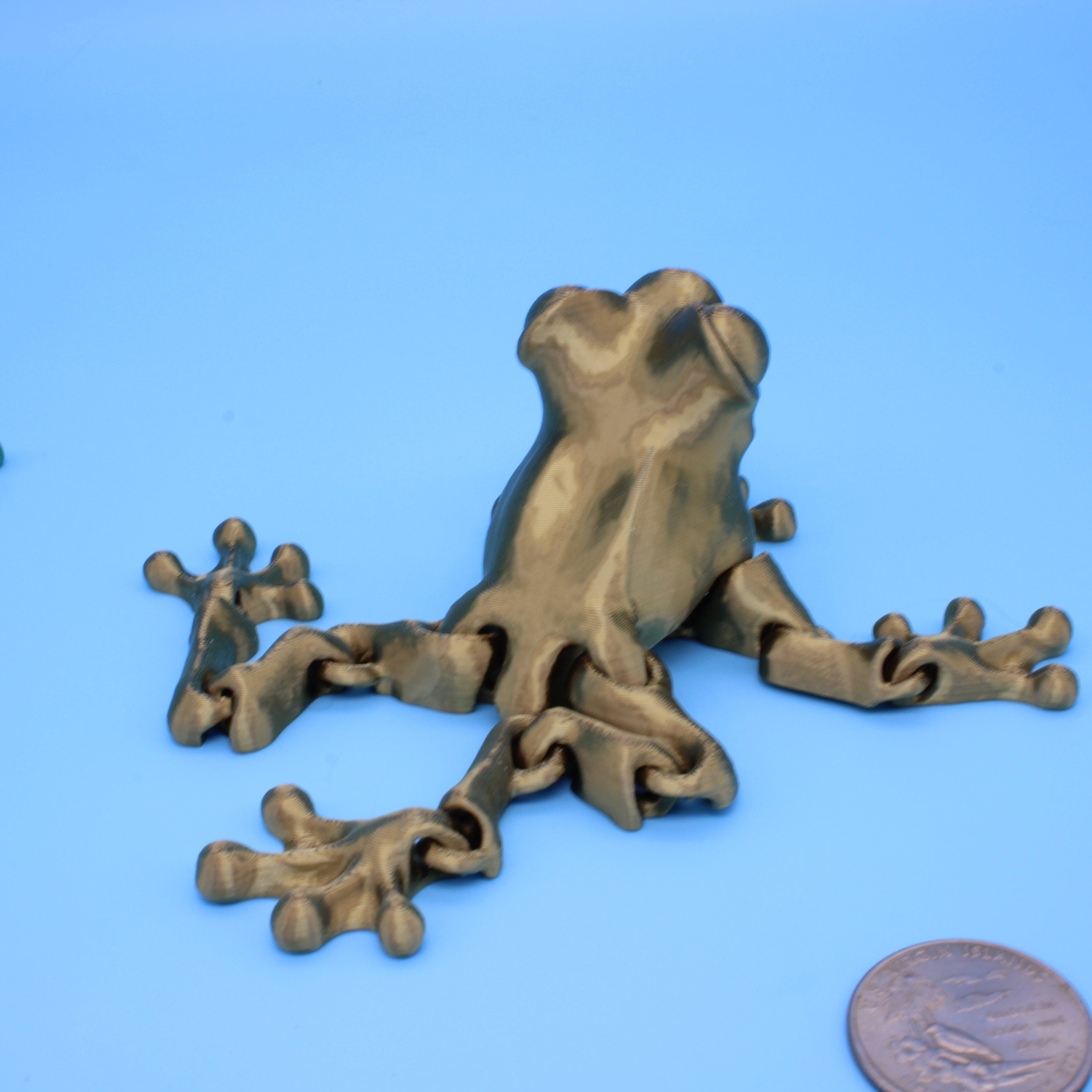 Frog- Articulating Frog | 3D printed