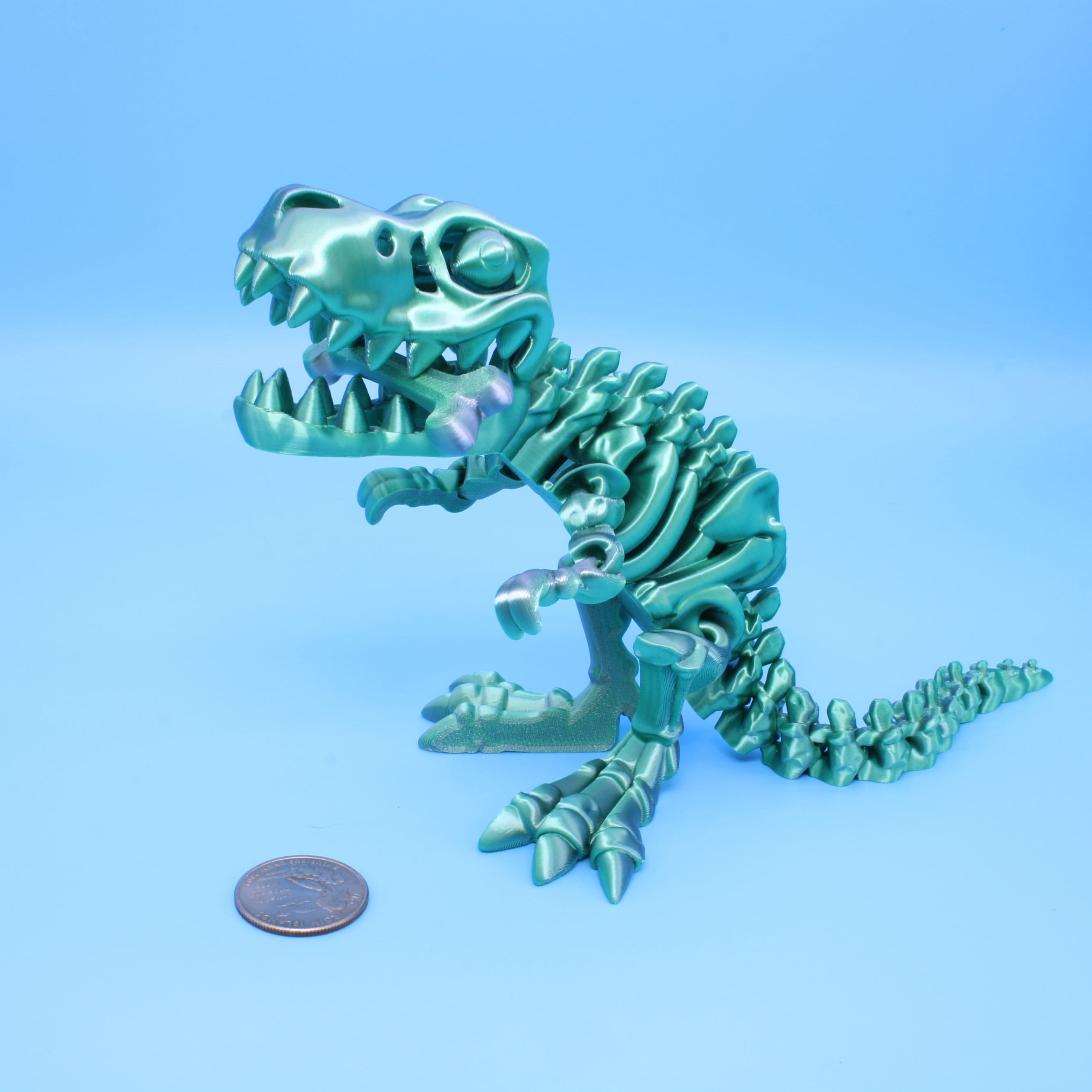 Flexi Skelton T-Rex | Articulating | 3D Printed