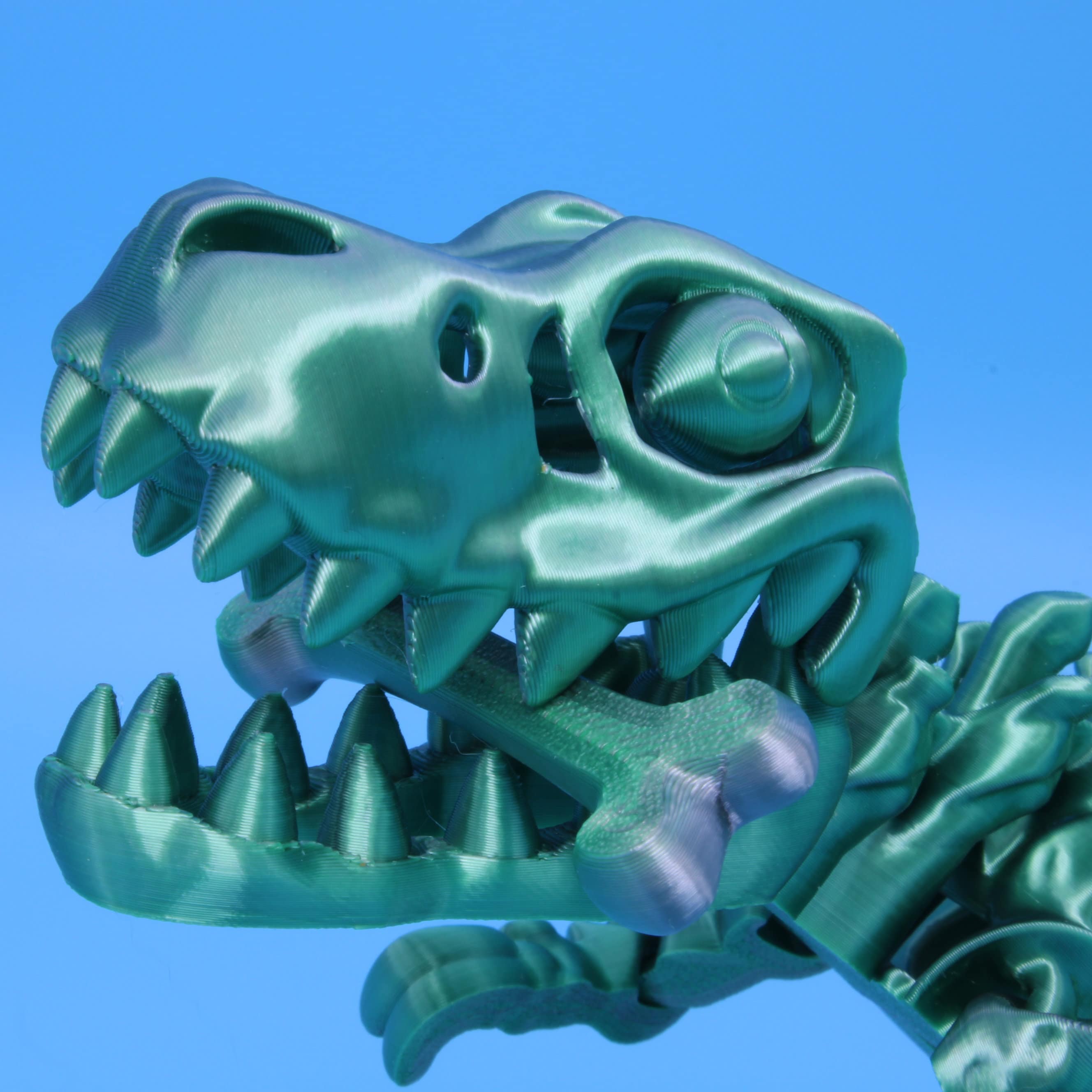 Flexi Skelton T-Rex | Articulating | 3D Printed