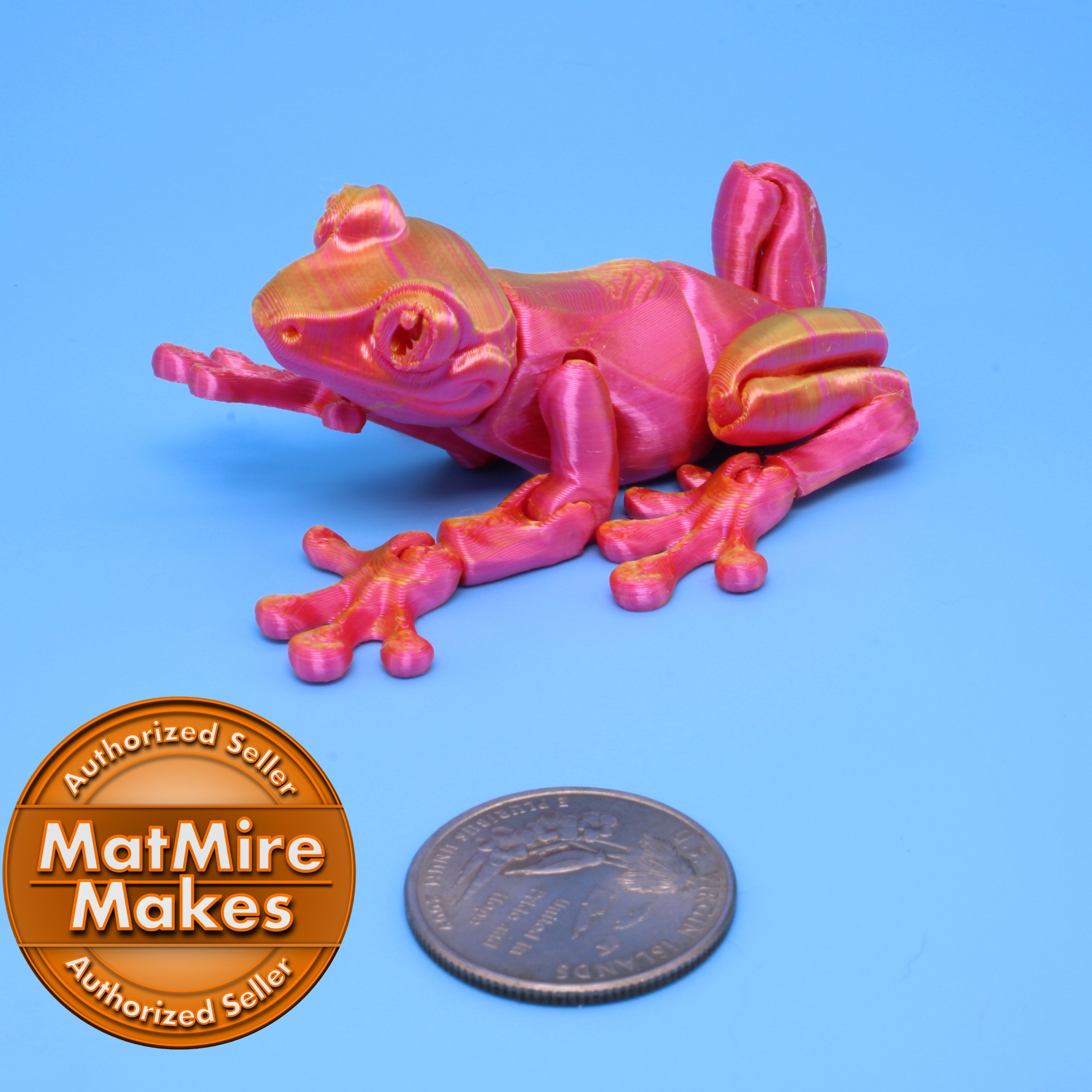 Tree Frog - 3D Printed