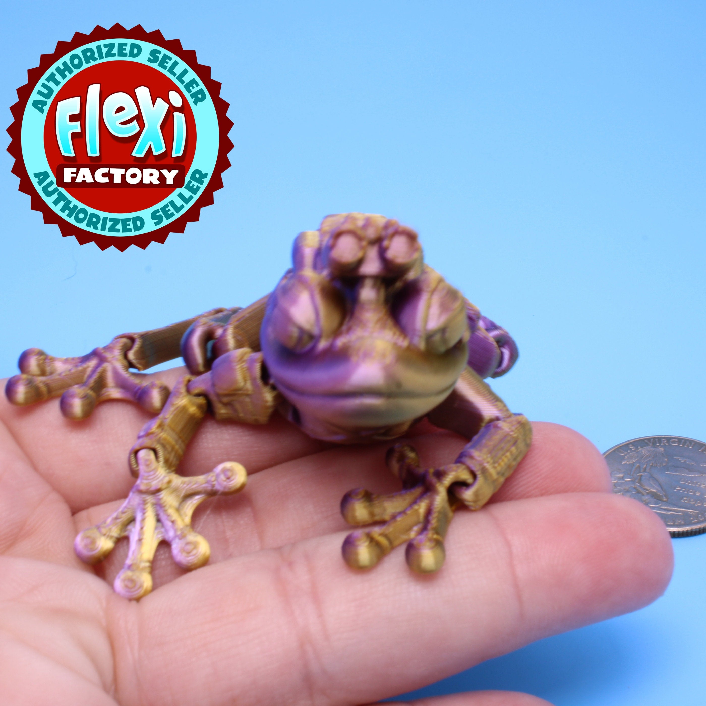 Special Ops Frog | 3D Printed | Miniature