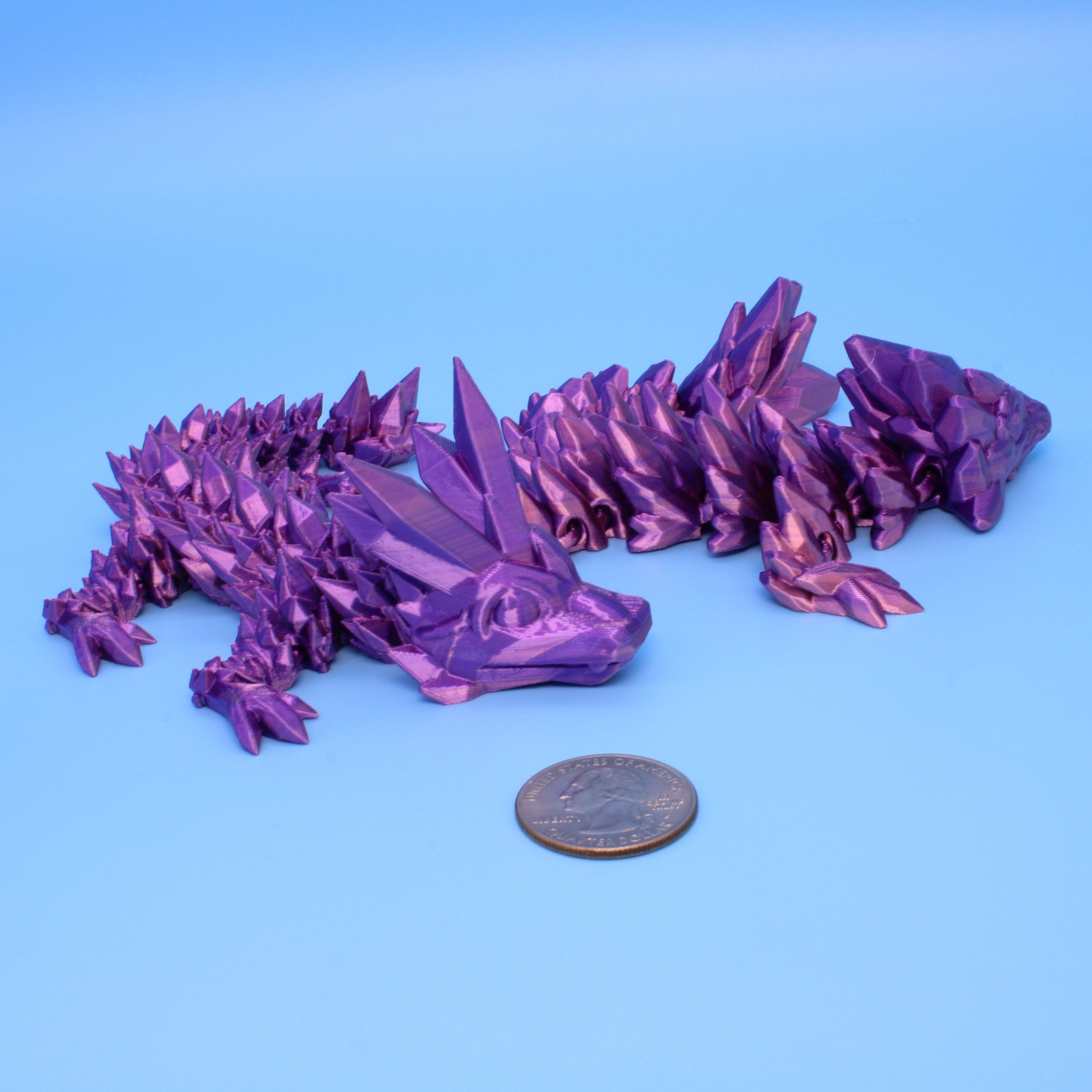 Miniature Dragon Sets, Pink / Purple