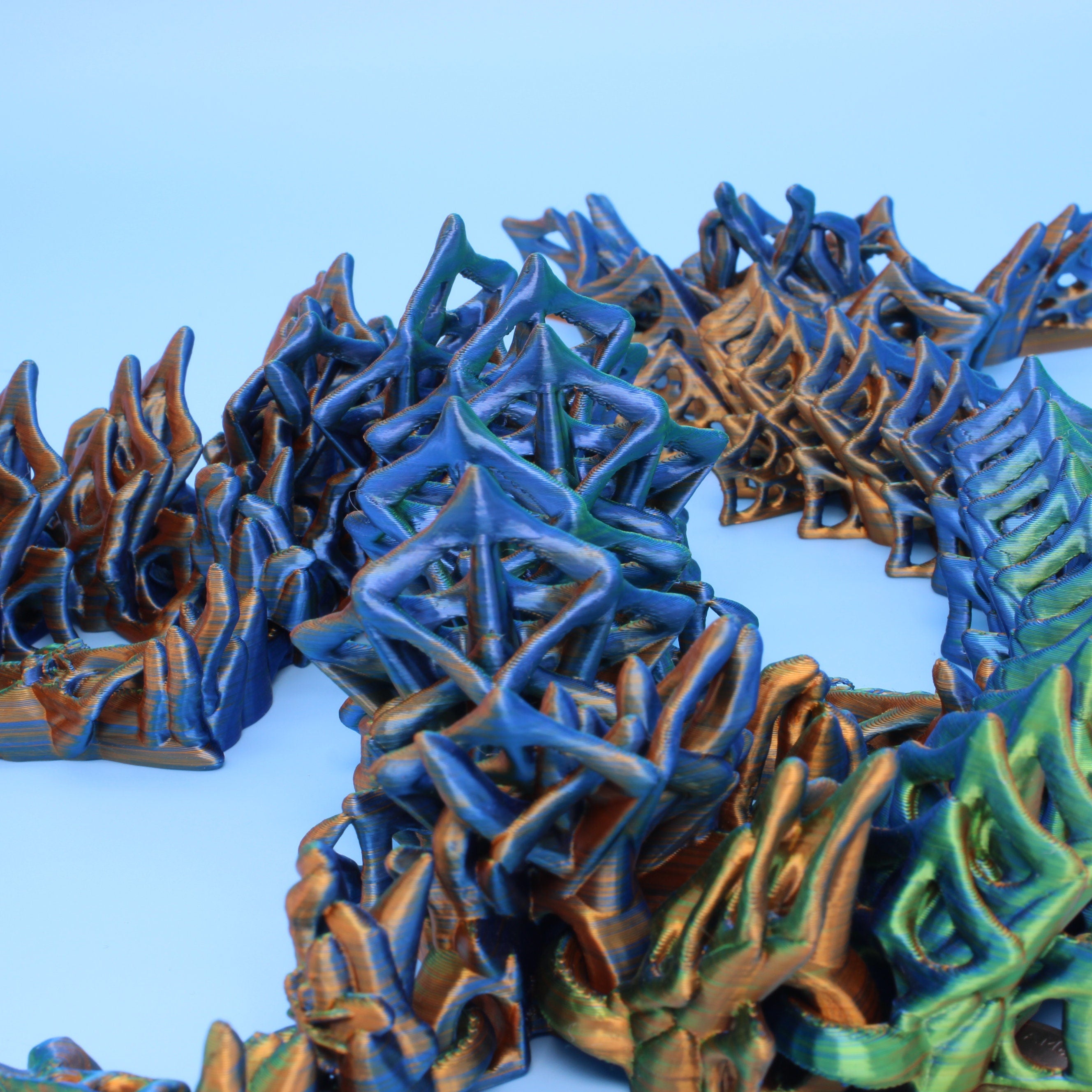 Wicked Dragon | 3D printed | Articulating Dragon | 19.5 in.