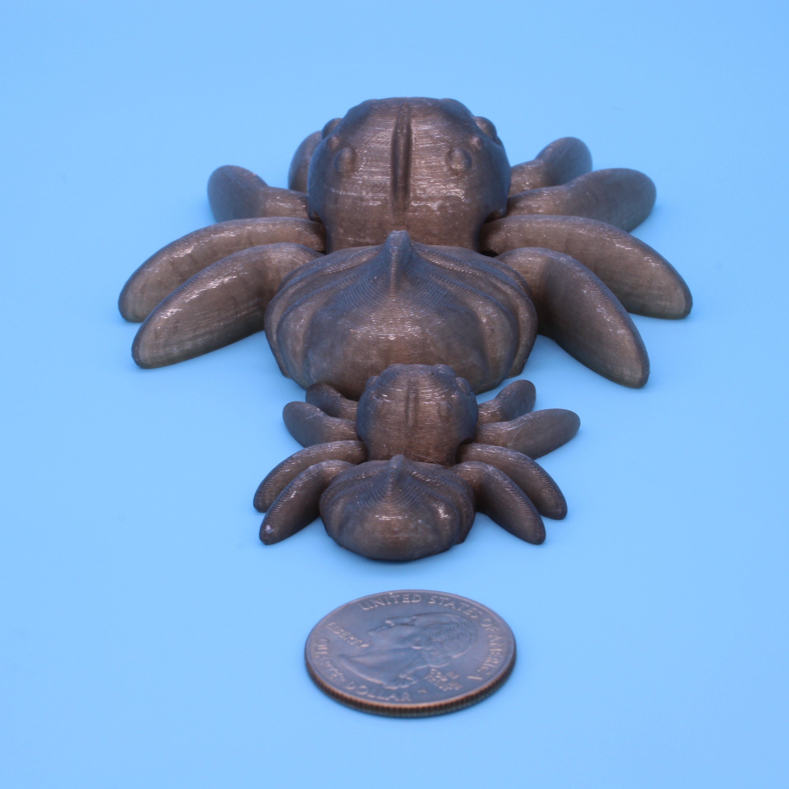 Tiny Spider. 3D printed