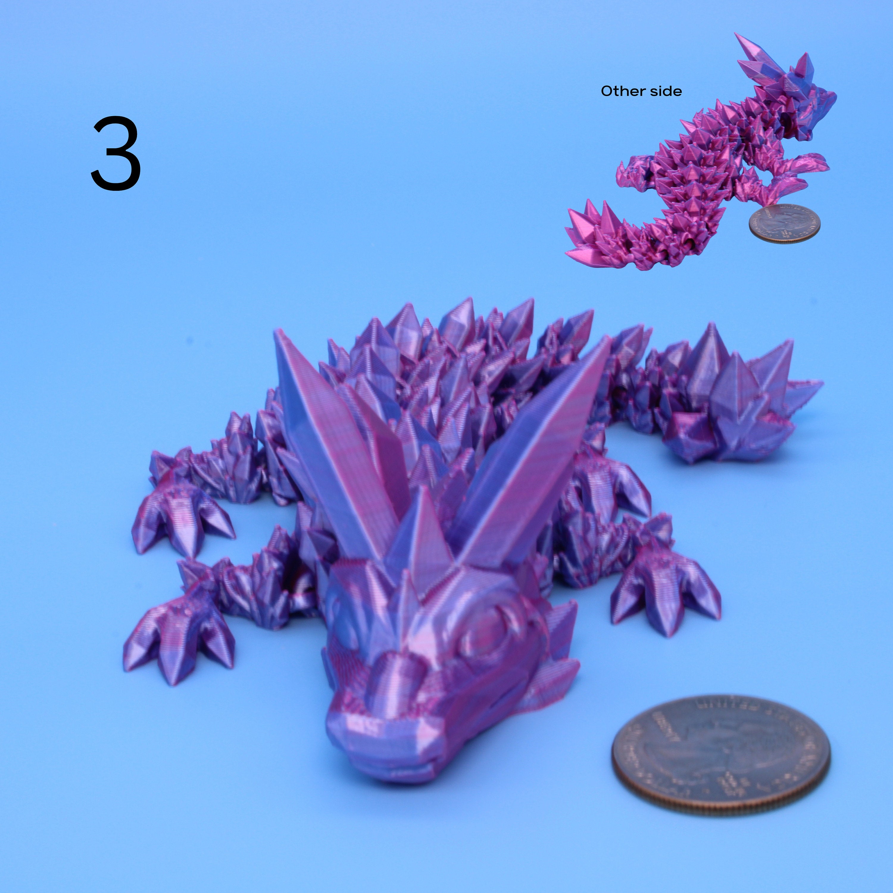 Miniature Dragons, Pink / Blue