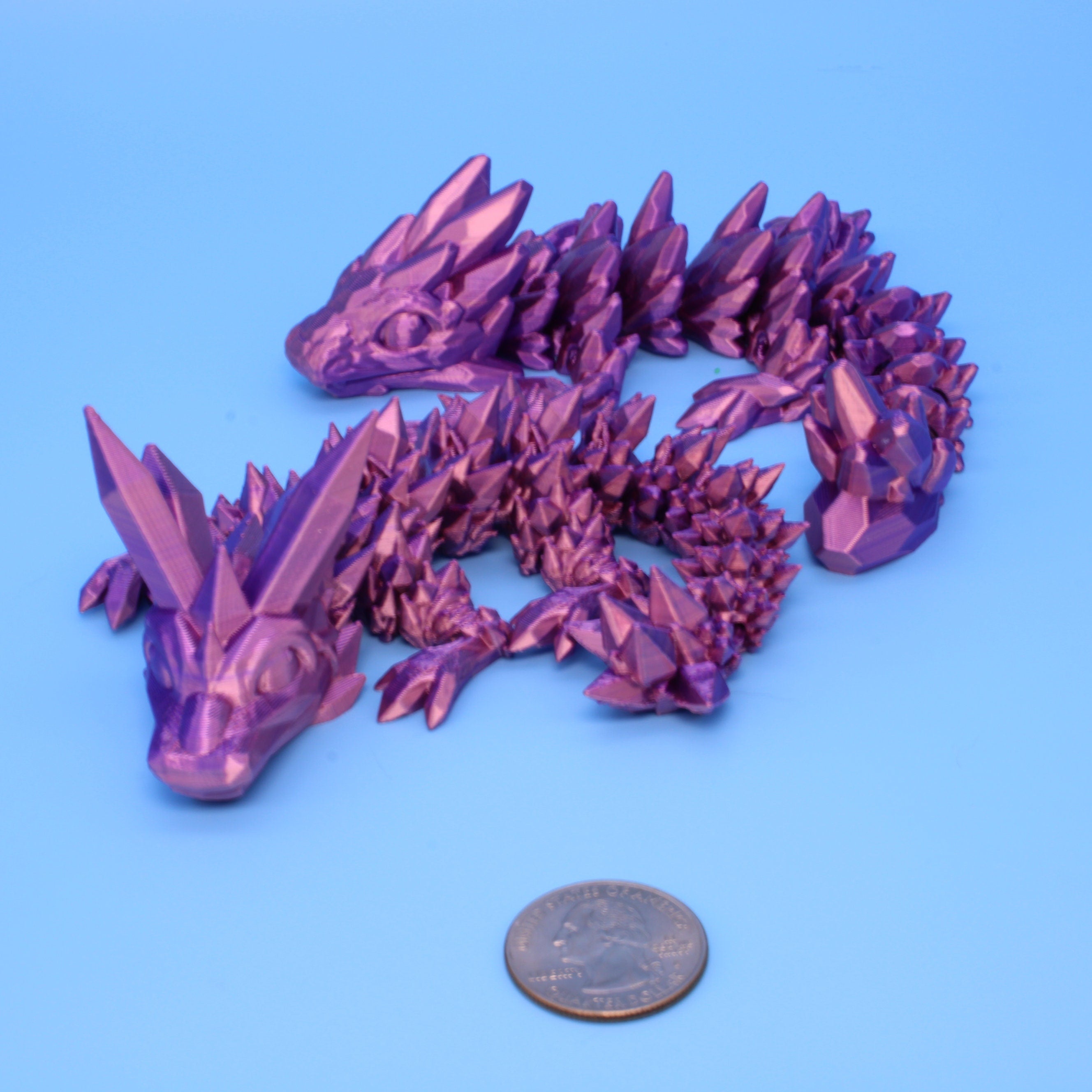 Miniature Dragon Sets, Pink / Purple