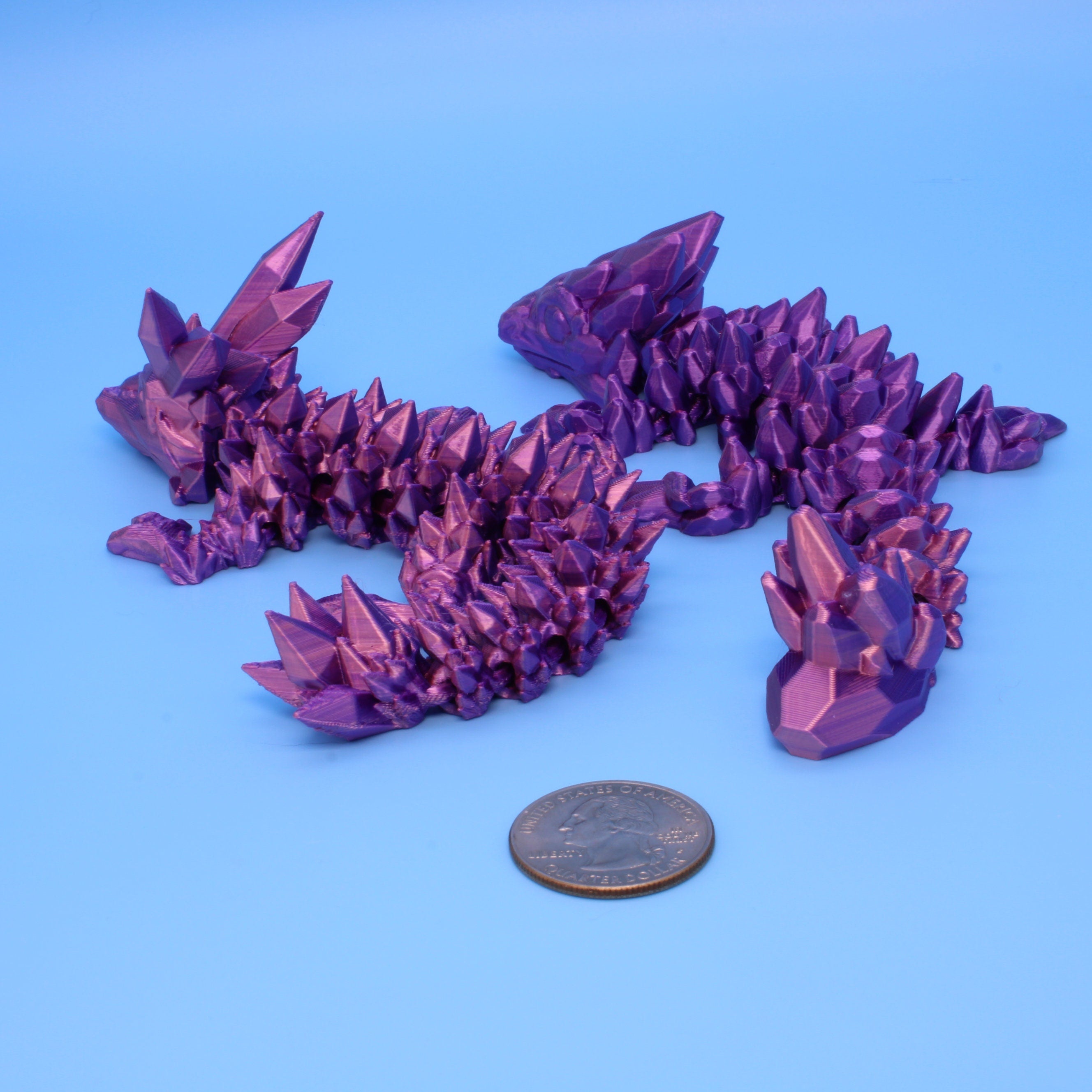 Miniature Dragon Sets, Pink / Purple