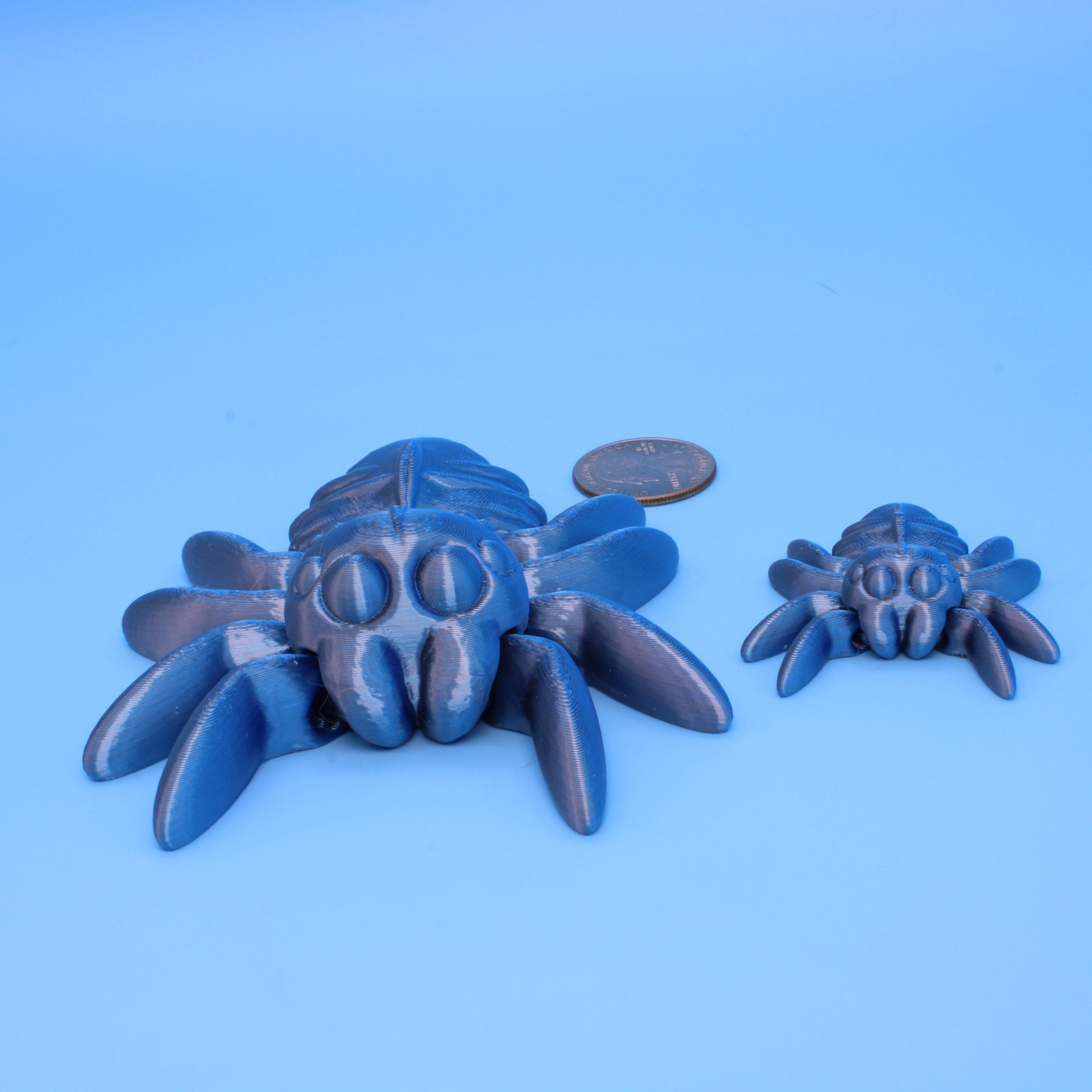 Tiny Spider. 3D printed