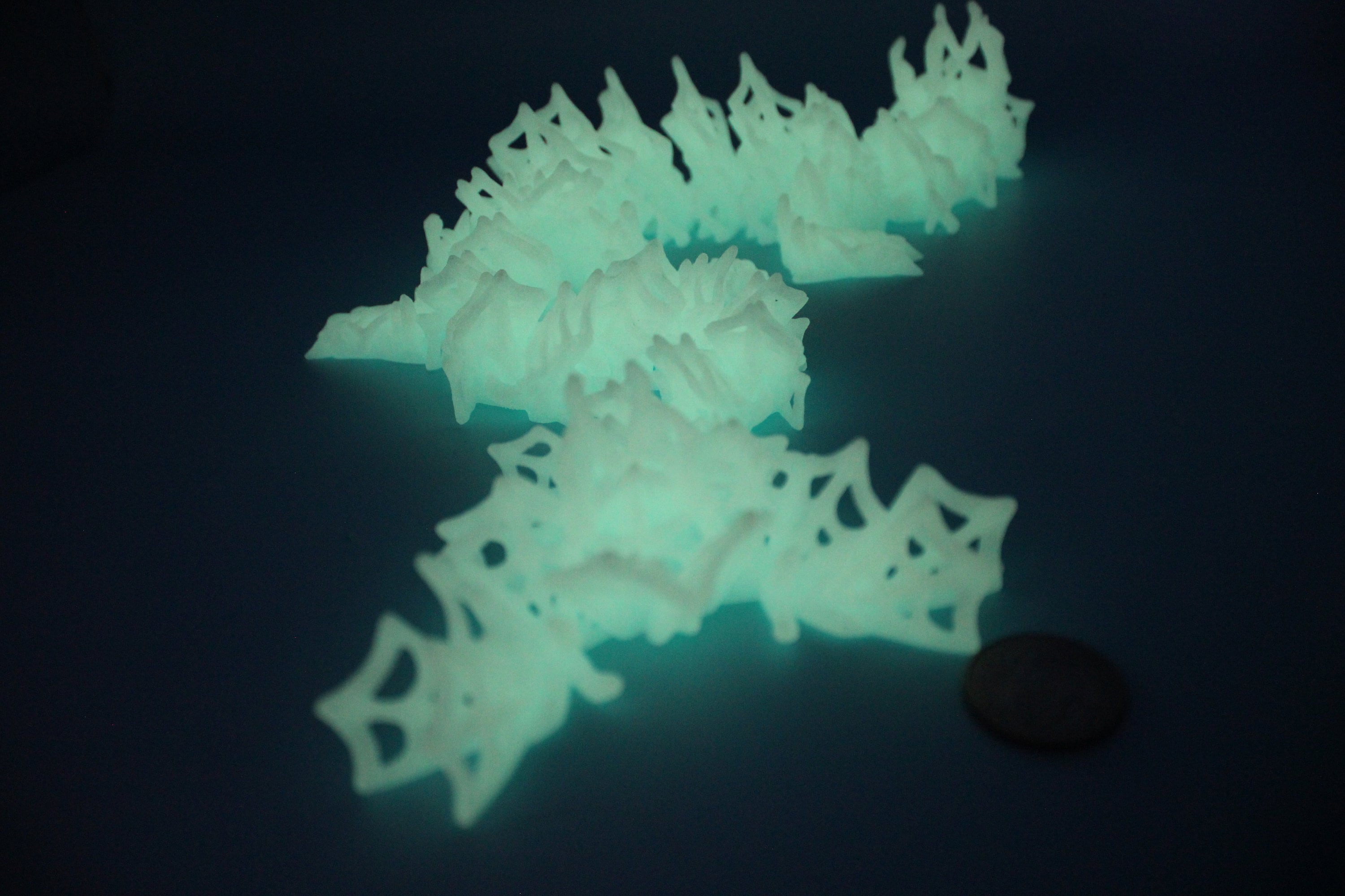 Wicked Dragon "Glow in the Dark" | 3D printed | Articulating Dragon | 19.5 in.