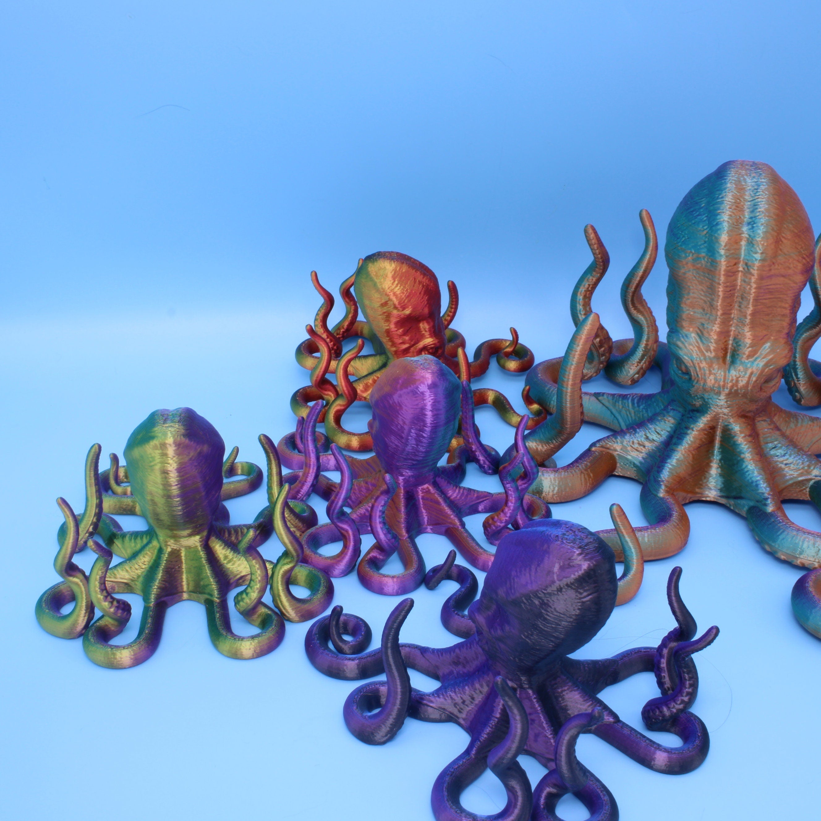 Octopus Art / Phone / Tablet - 3D Printed