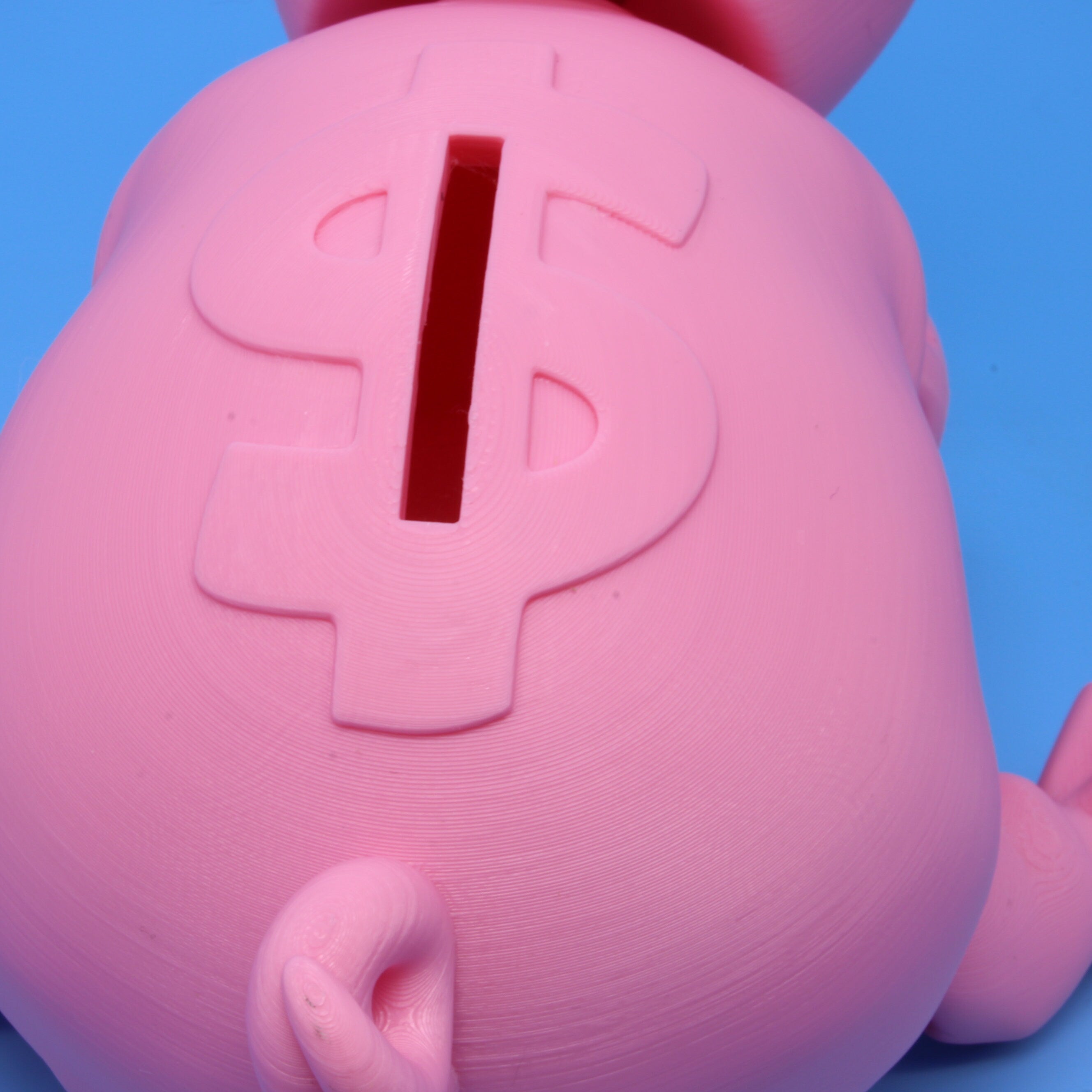 Piggy Bank Pig - 3D Printed