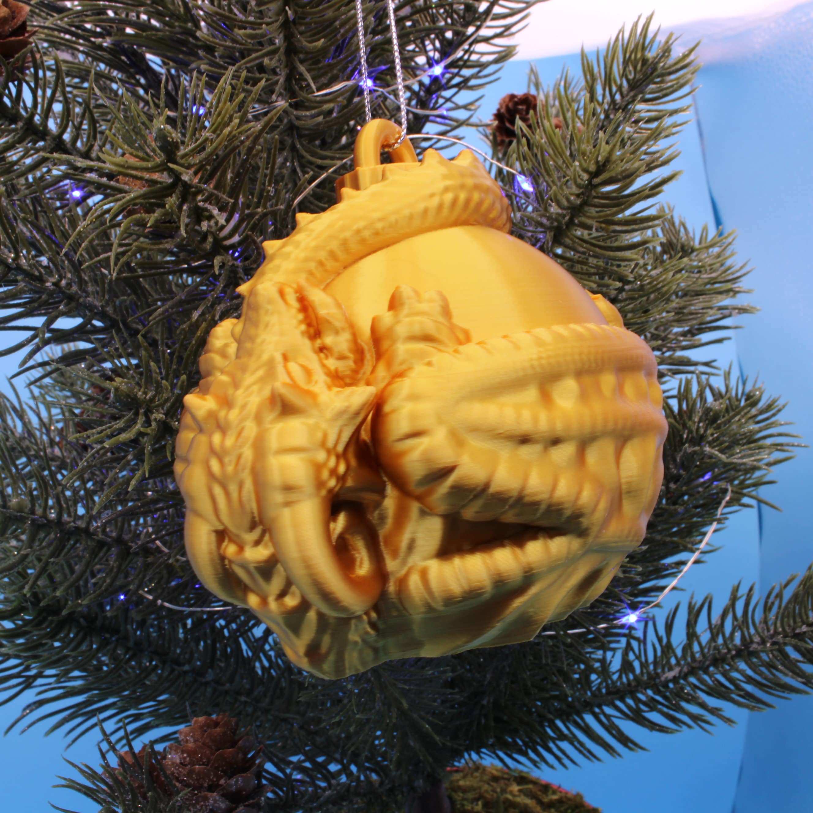 Dragon Tree Ornament - Laying on back version