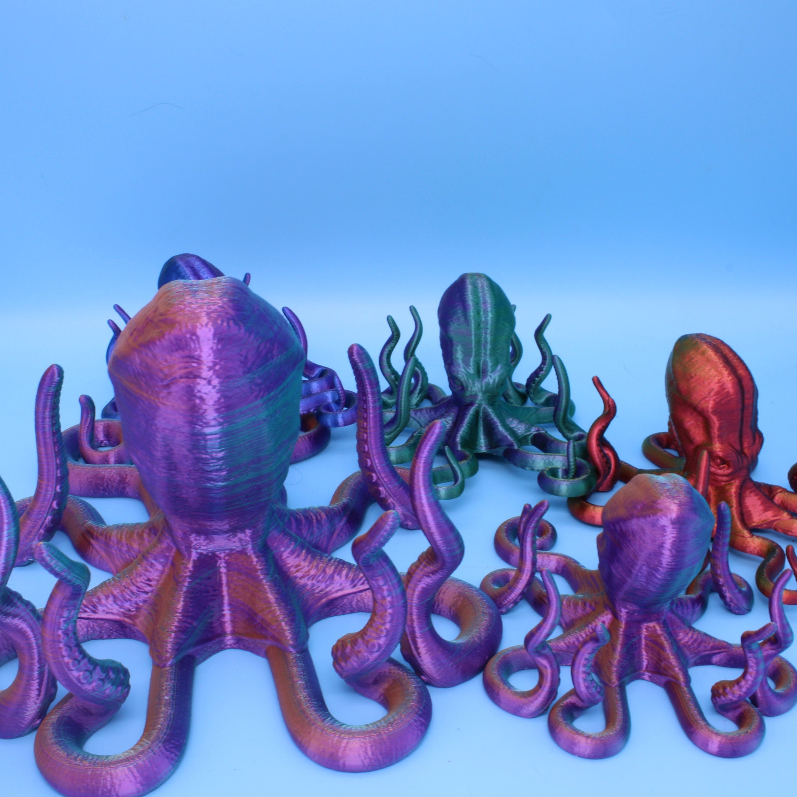 Octopus Art / Phone / Tablet - 3D Printed