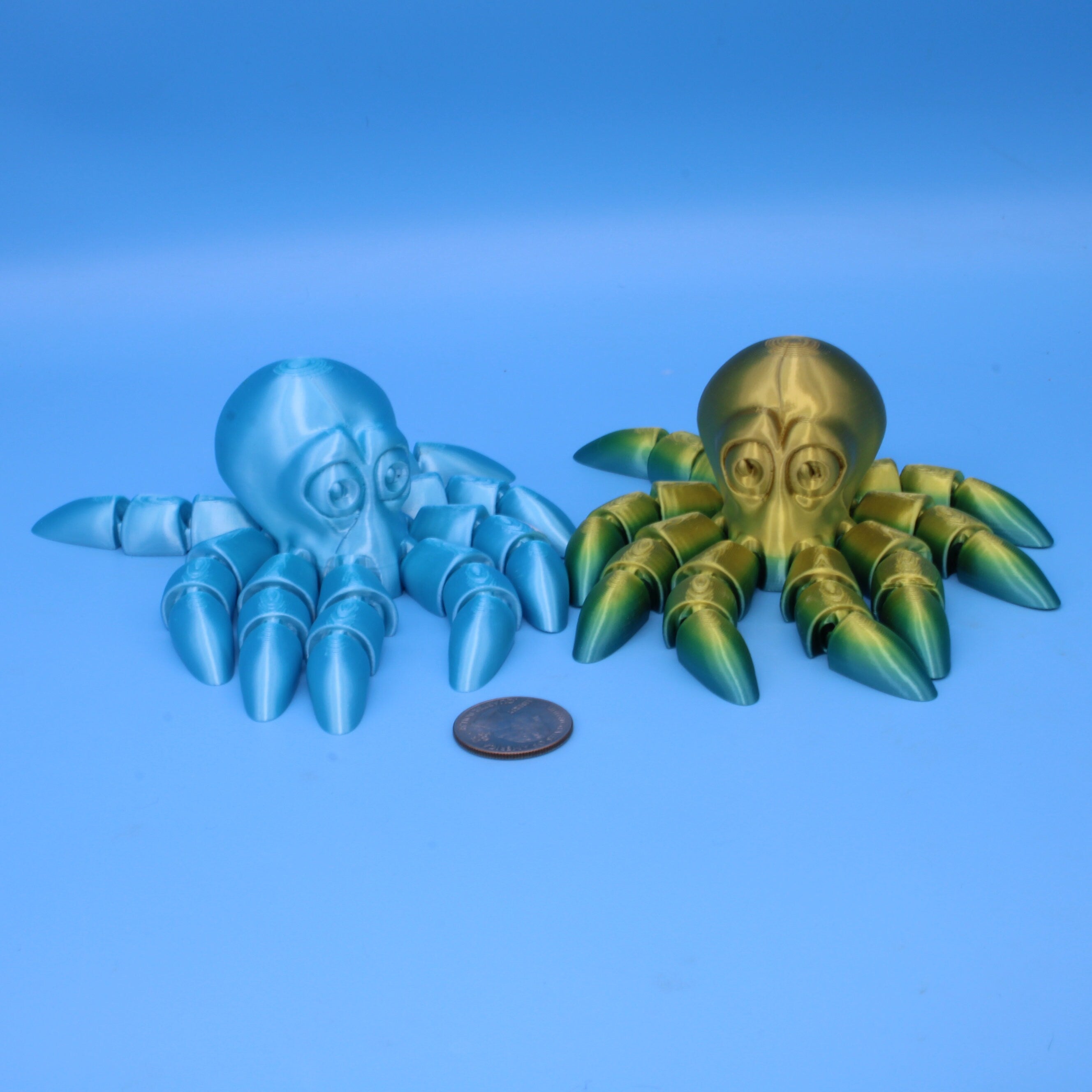 Clingy The Octopus Set - 3D Printed