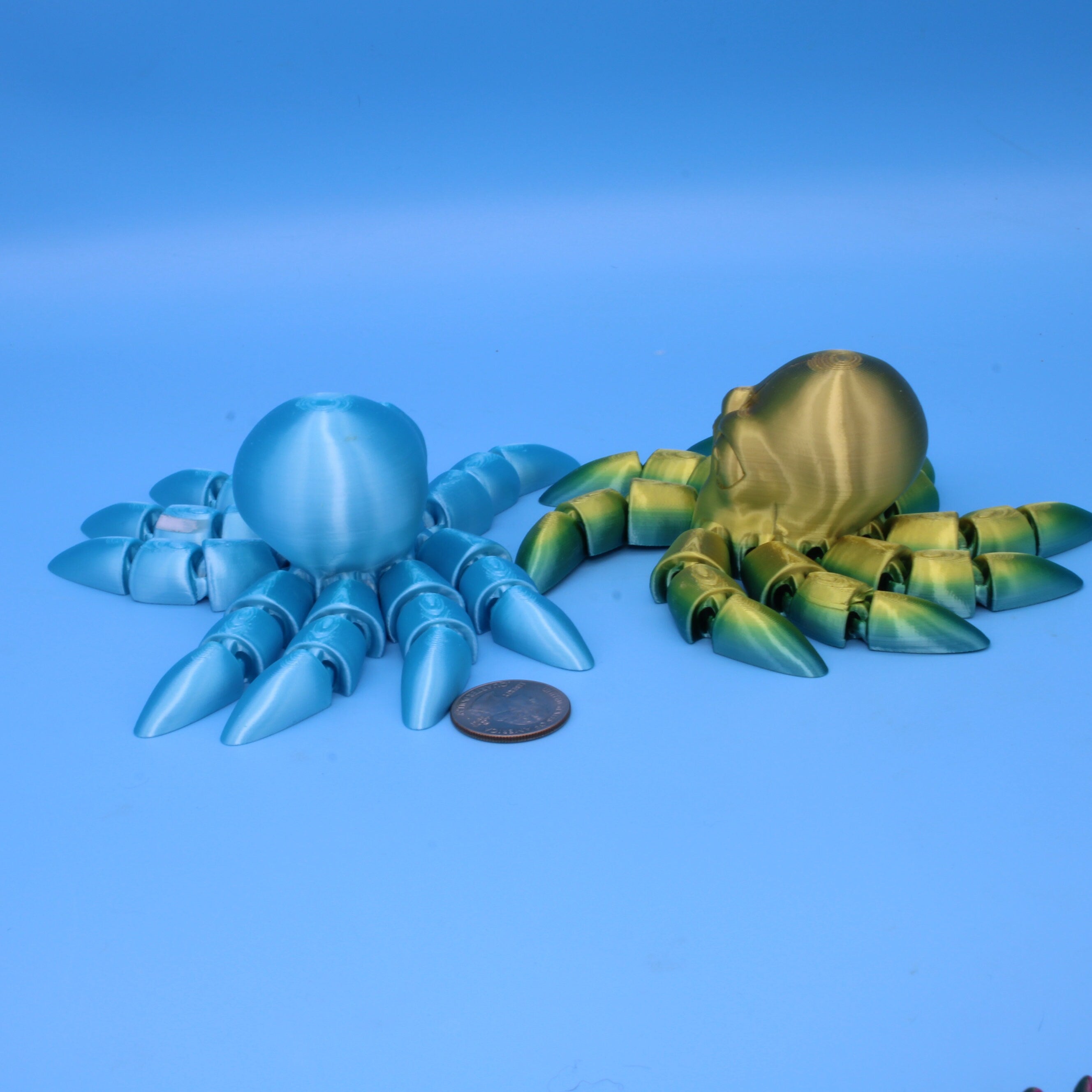 Clingy The Octopus Set - 3D Printed