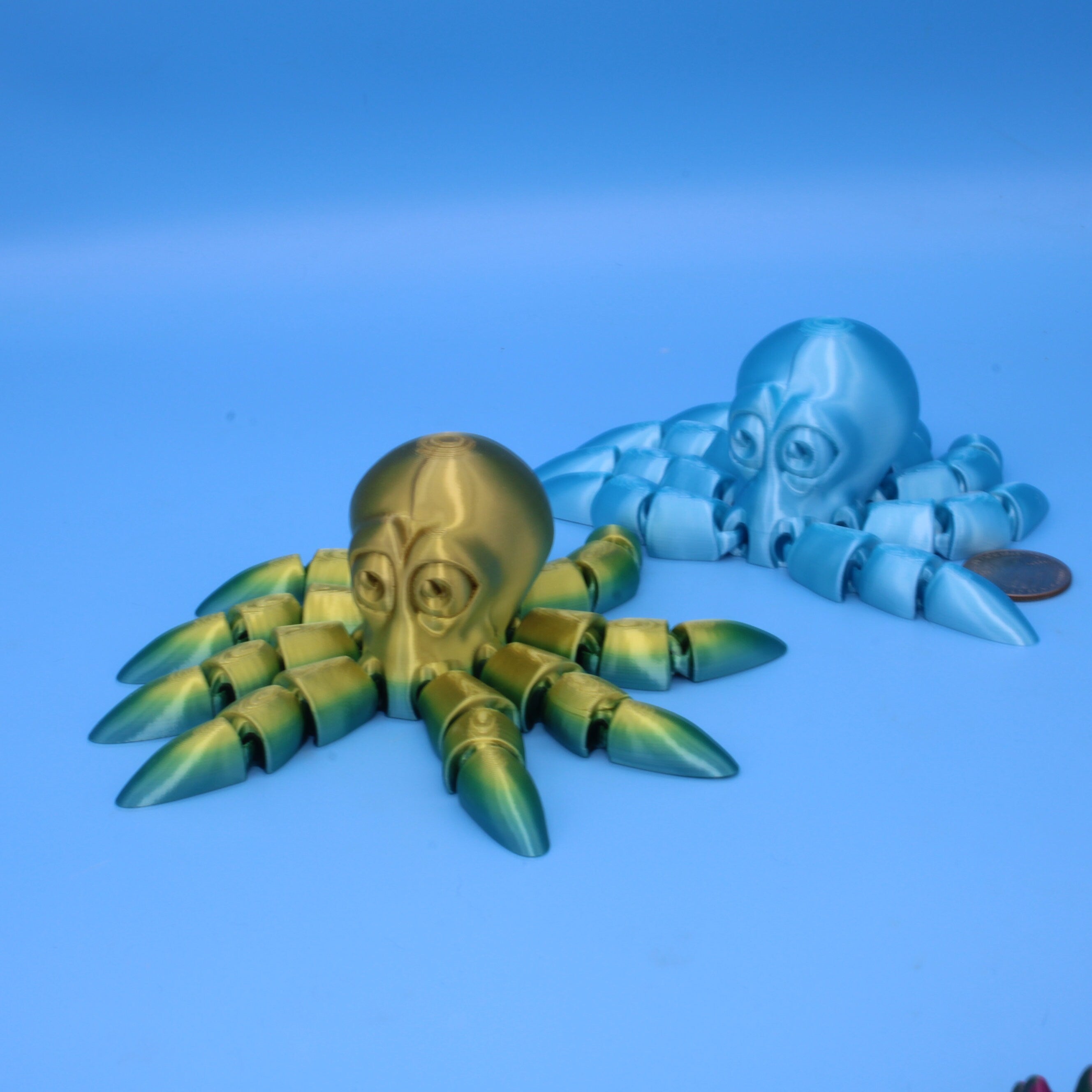 Clingy The Octopus Set - 3D Printed