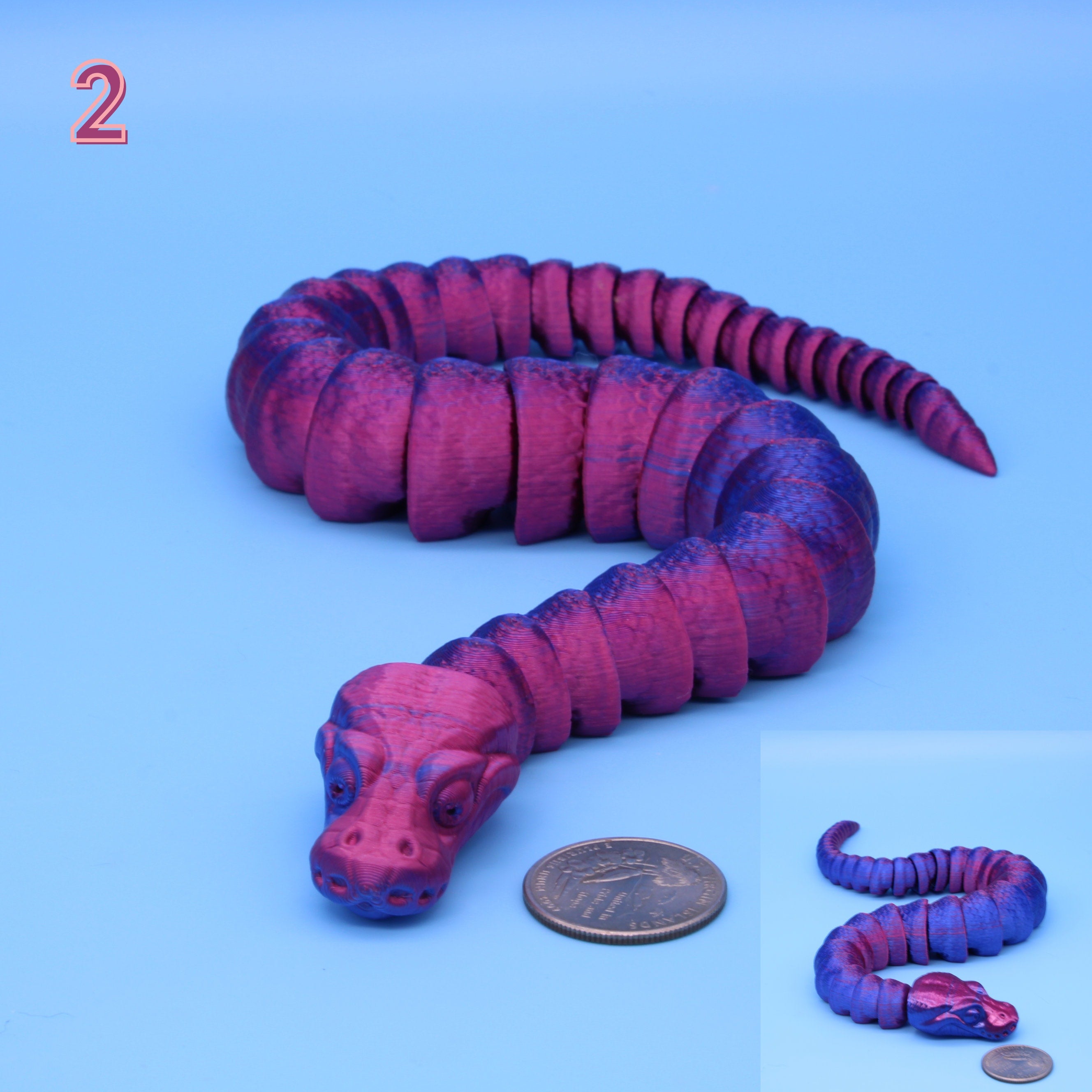 Snakes - 3D Printed Ball Python