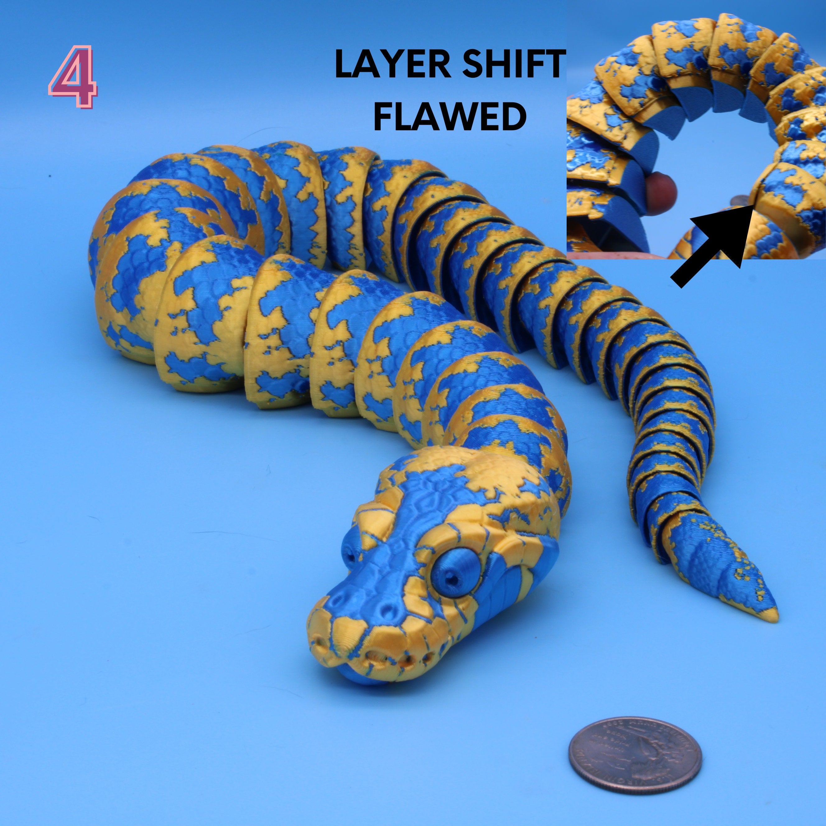 Snakes - 3D Printed Ball Python