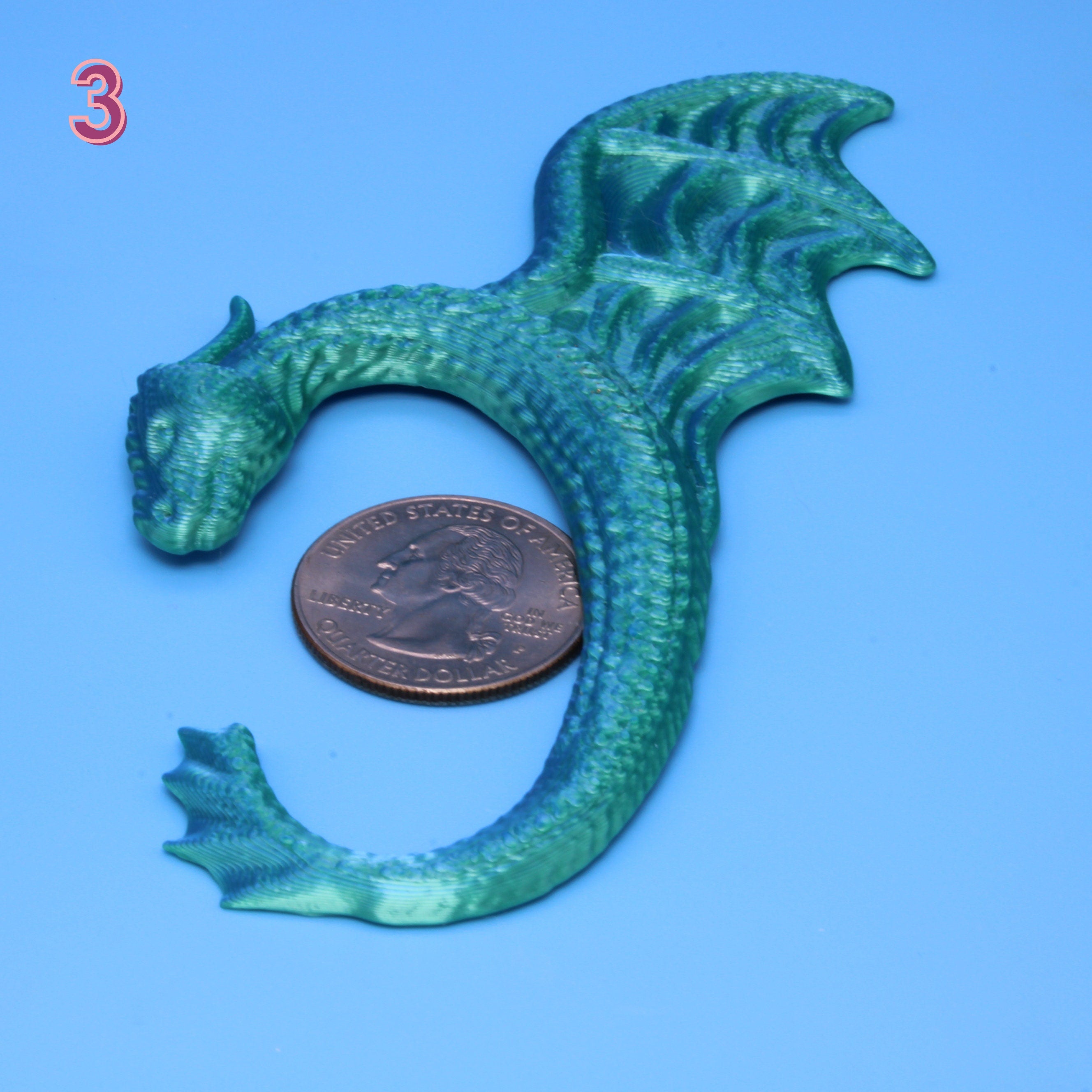 Dragon Ear Cuff- 3D Printed