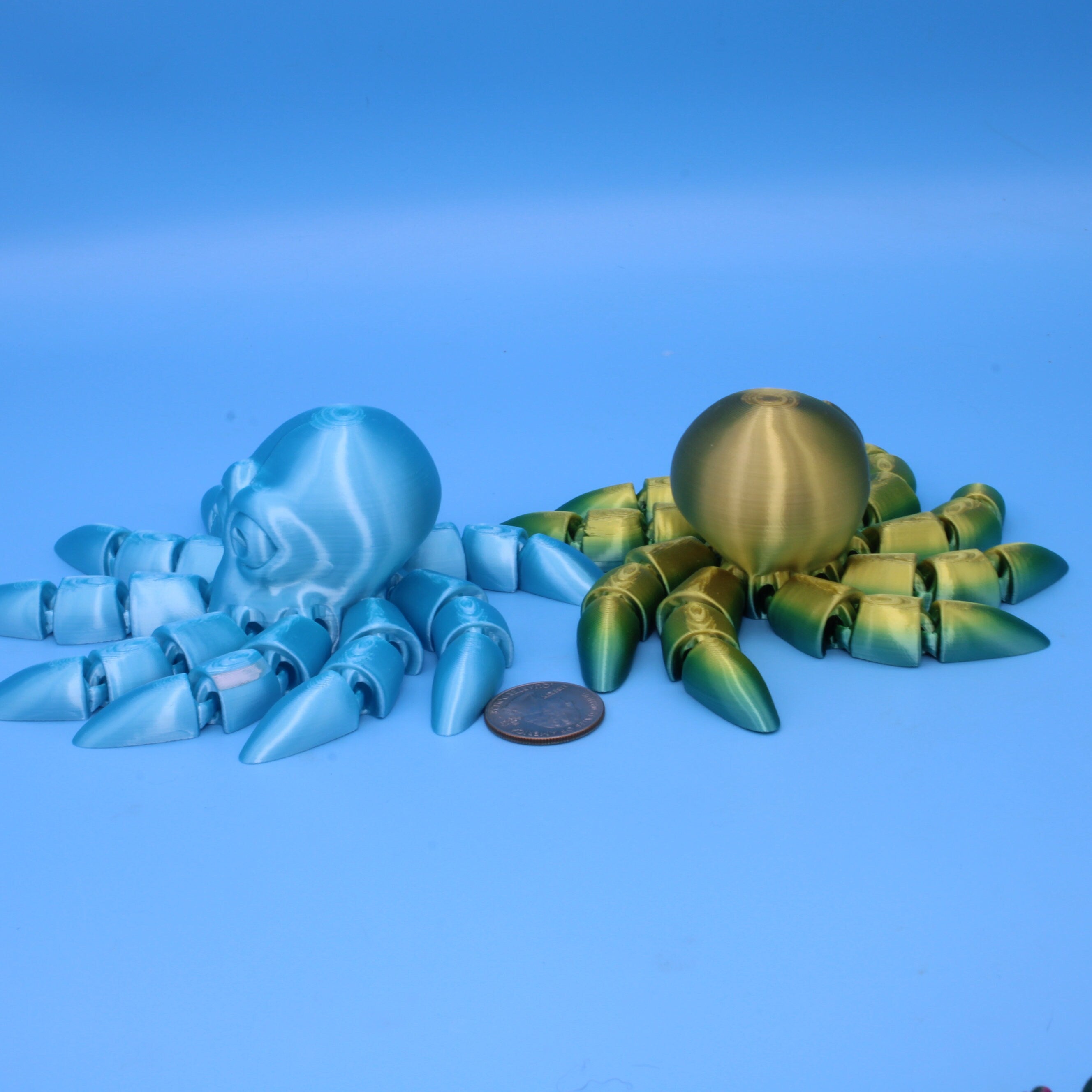 Clingy The Octopus Set - 3D Printed