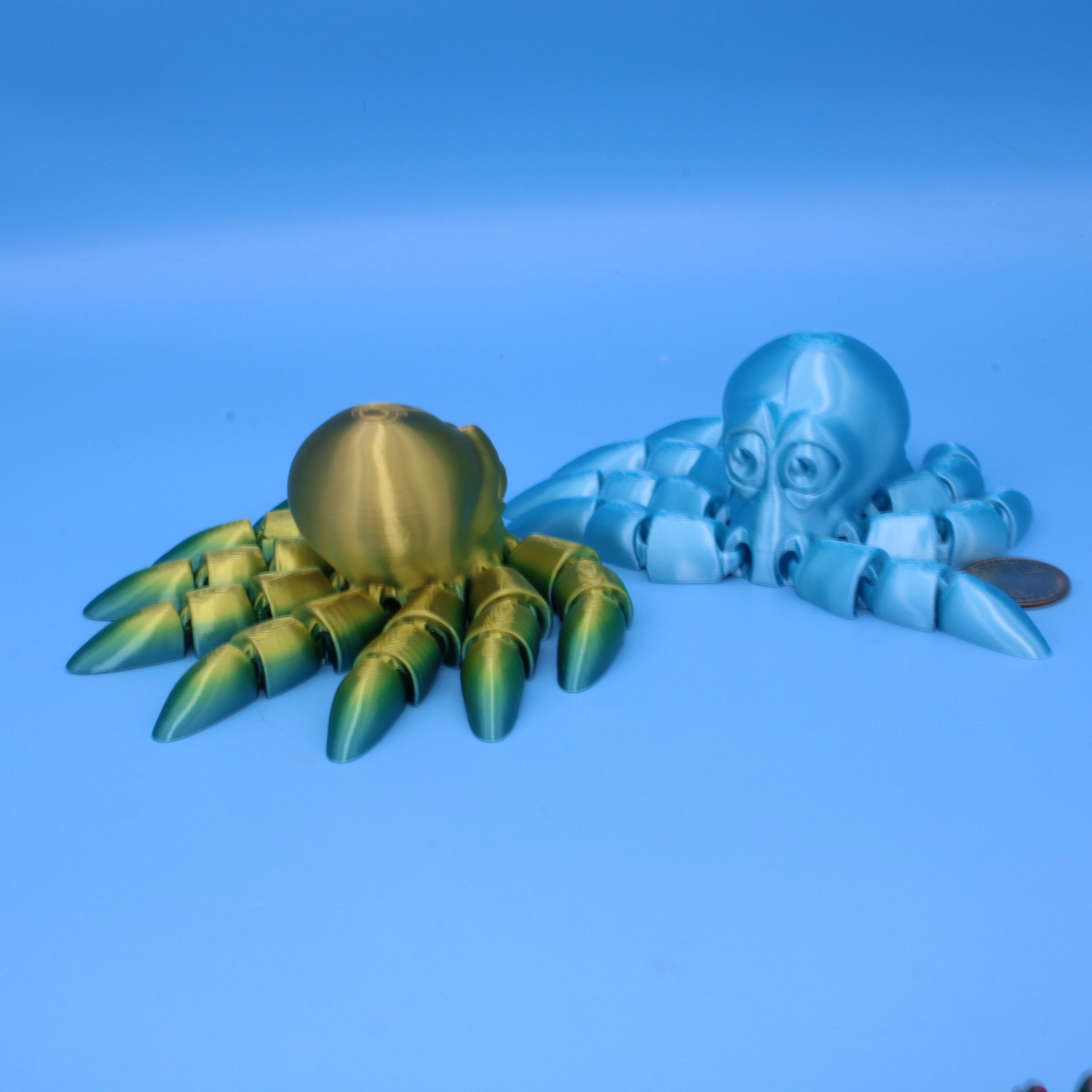 Clingy The Octopus Set - 3D Printed